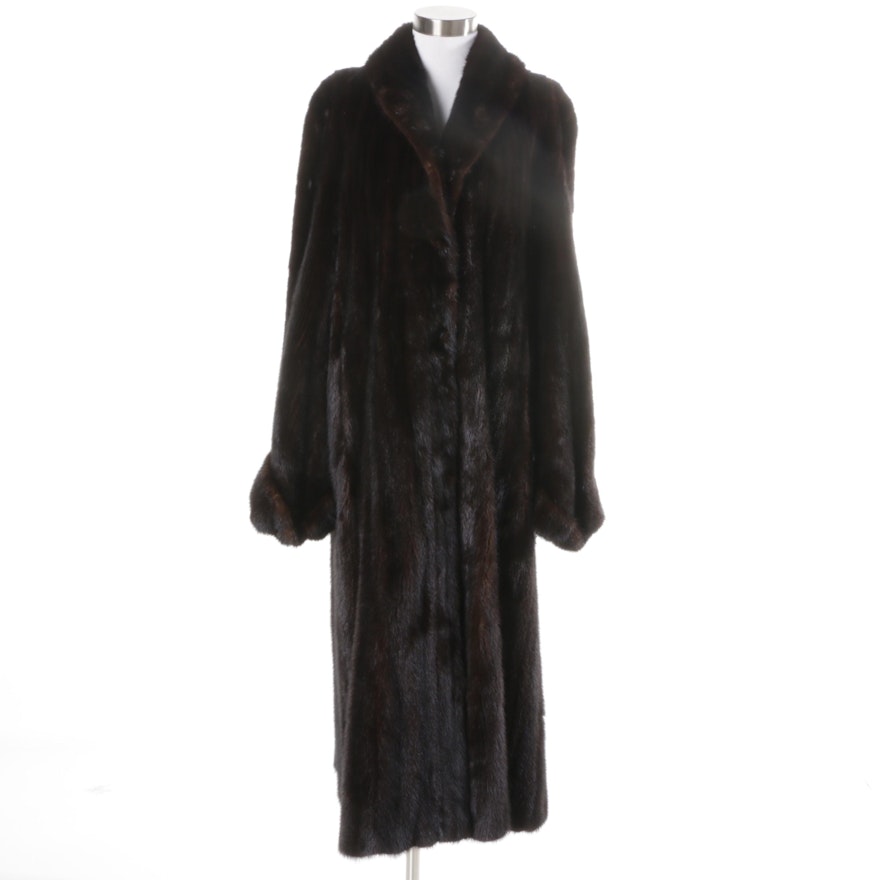 Women's Saga Mink Crown Mink Fur Coat
