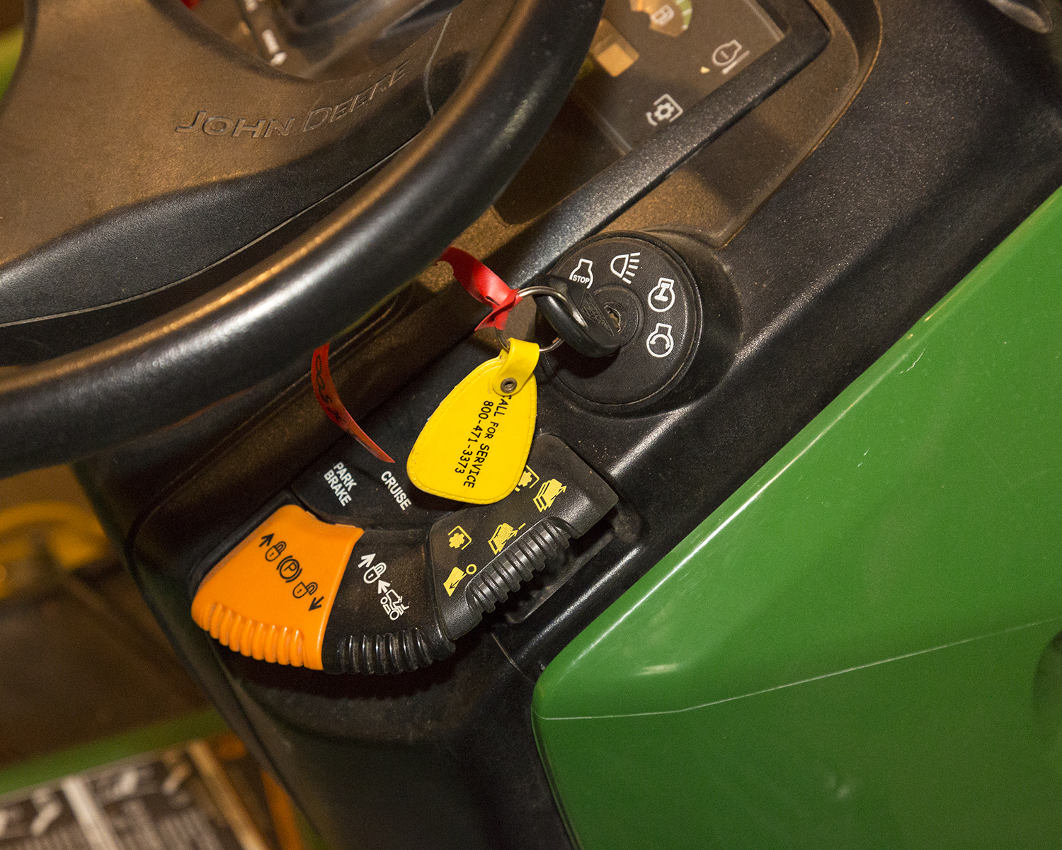 John Deere X500 Multi-Terrain Riding Mower with Collection System