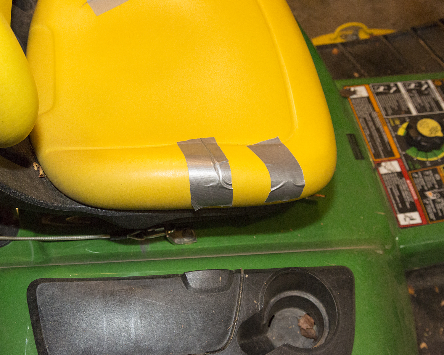 John Deere X500 Multi-Terrain Riding Mower with Collection System