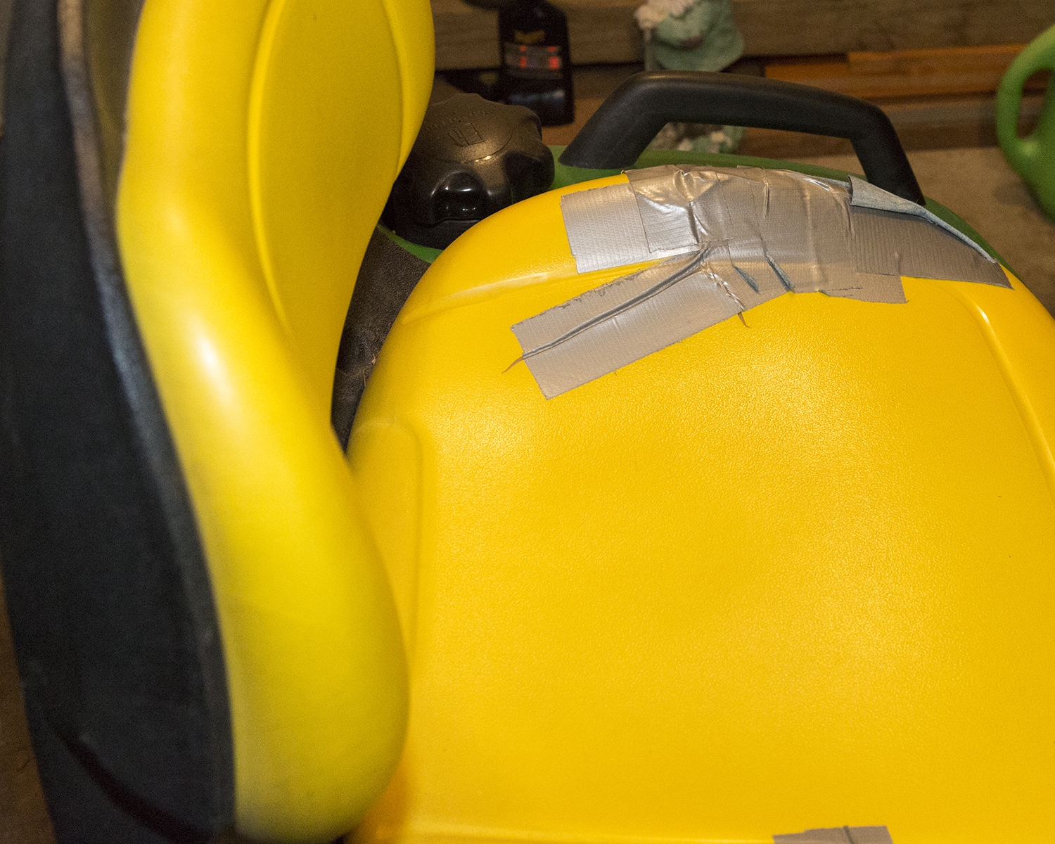 John Deere X500 Multi-Terrain Riding Mower with Collection System