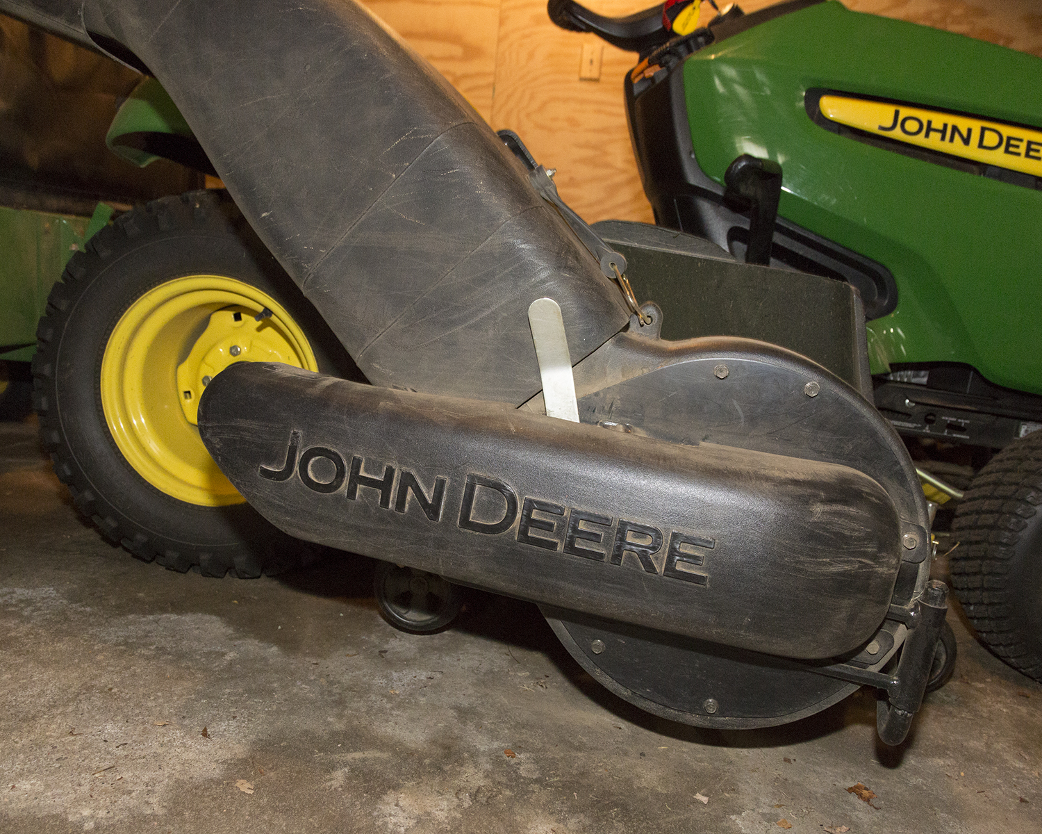 John Deere X500 Multi-Terrain Riding Mower with Collection System