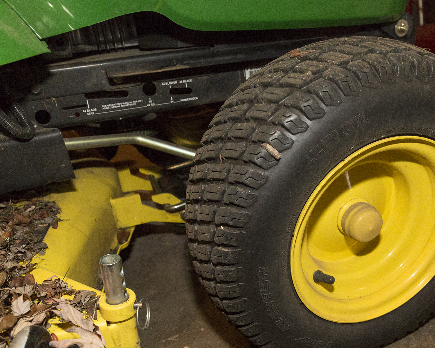 John Deere X500 Multi-Terrain Riding Mower with Collection System