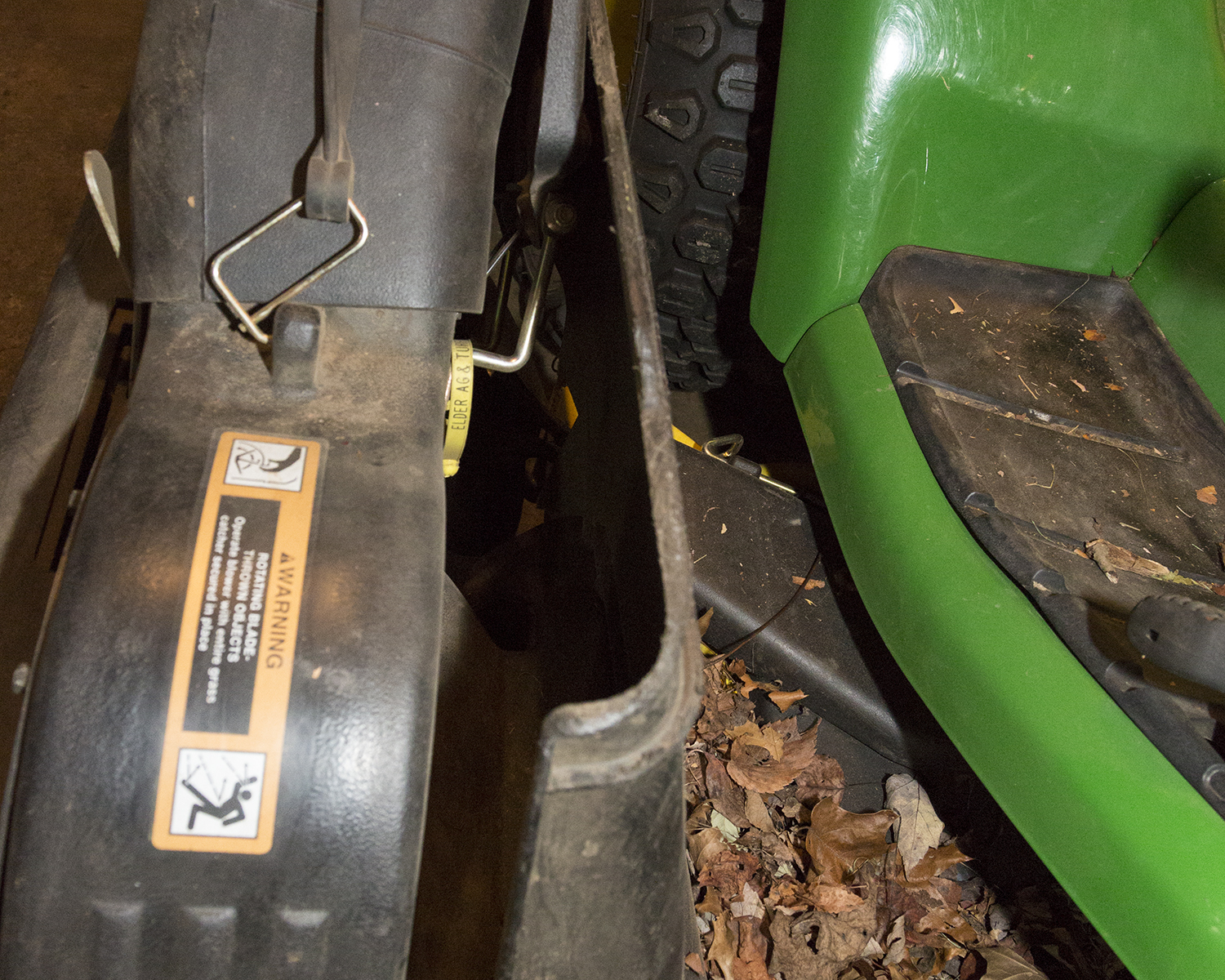 John Deere X500 Multi-Terrain Riding Mower with Collection System