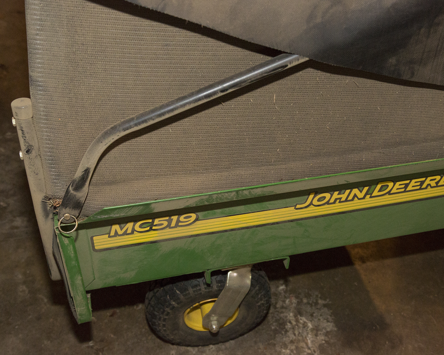 John Deere X500 Multi-Terrain Riding Mower with Collection System