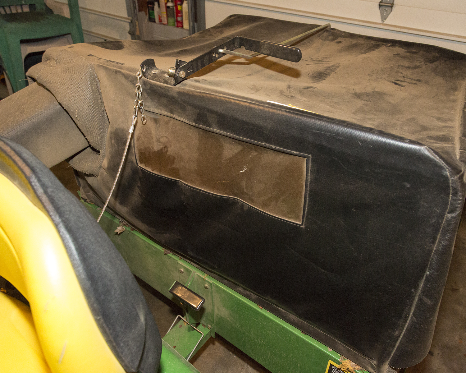 John Deere X500 Multi-Terrain Riding Mower with Collection System