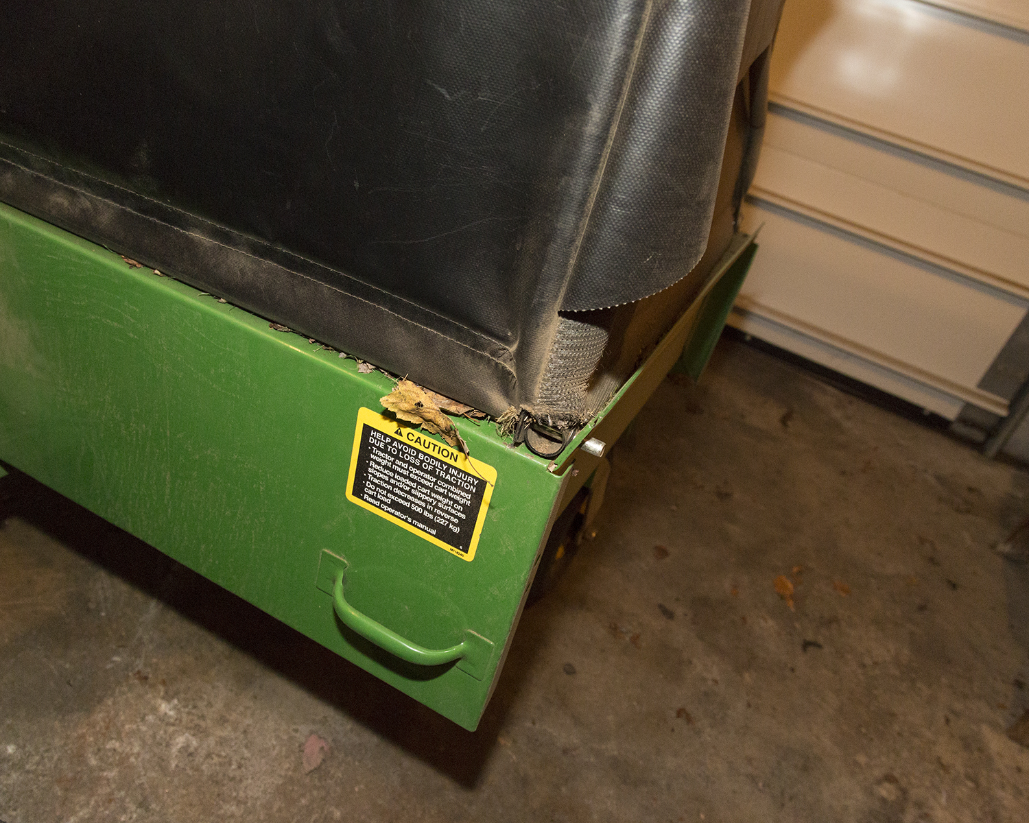 John Deere X500 Multi-Terrain Riding Mower with Collection System