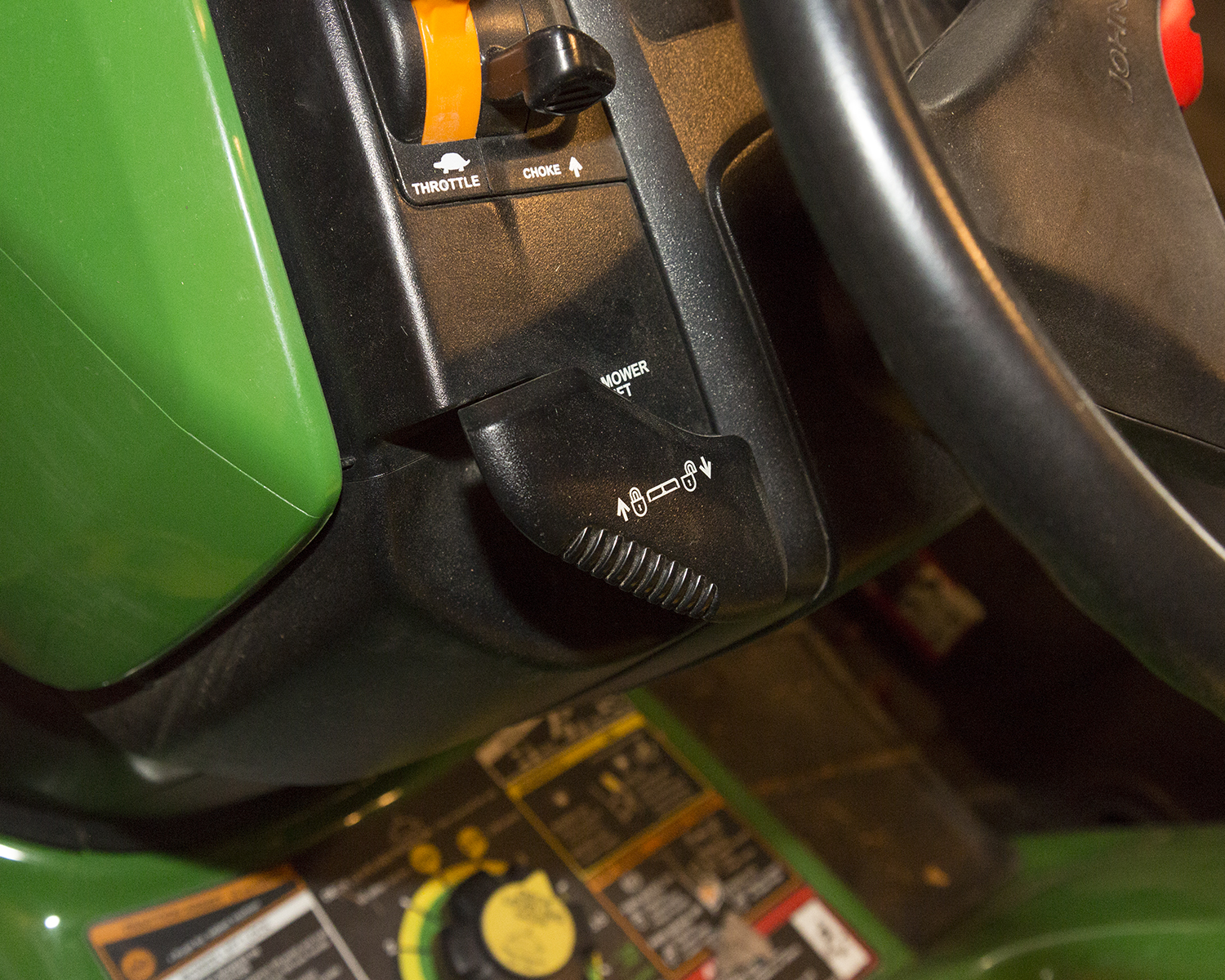 John Deere X500 Multi-Terrain Riding Mower with Collection System