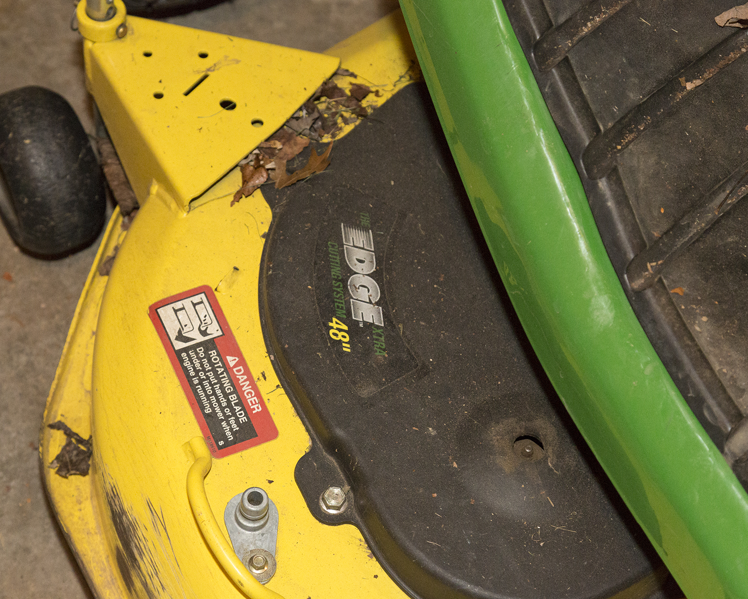 John Deere X500 Multi-Terrain Riding Mower with Collection System