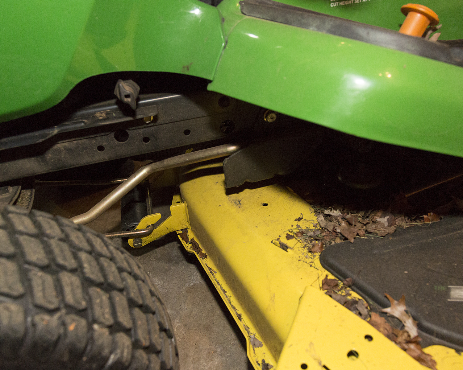 John Deere X500 Multi-Terrain Riding Mower with Collection System