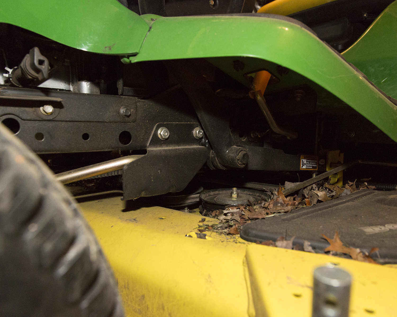 John Deere X500 Multi-Terrain Riding Mower with Collection System