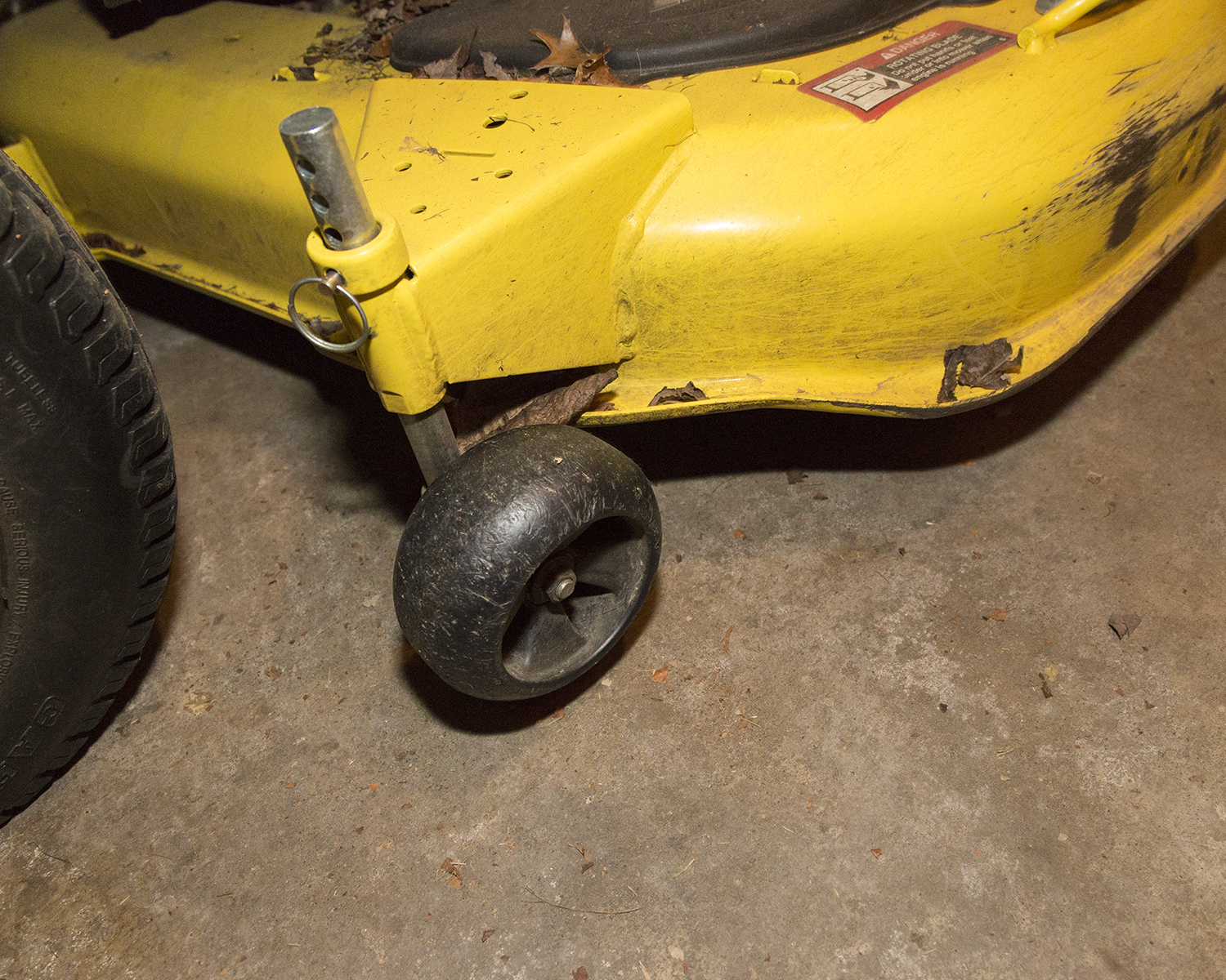 John Deere X500 Multi-Terrain Riding Mower with Collection System