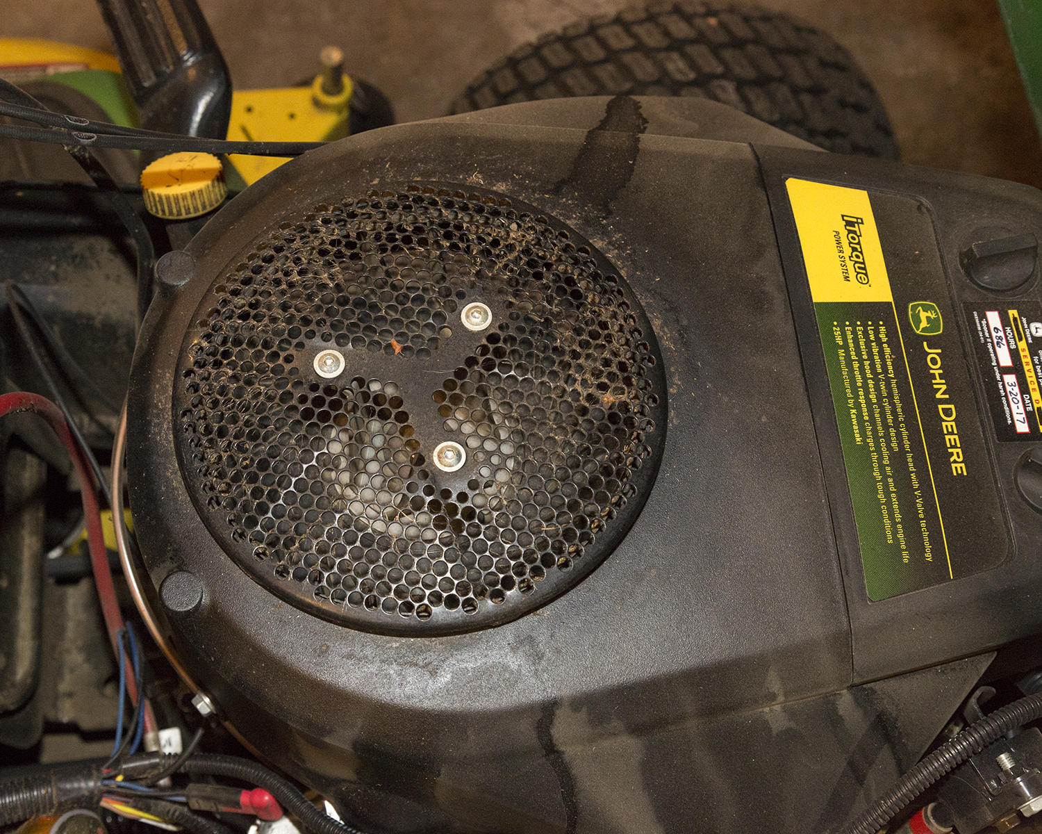 John Deere X500 Multi-Terrain Riding Mower with Collection System