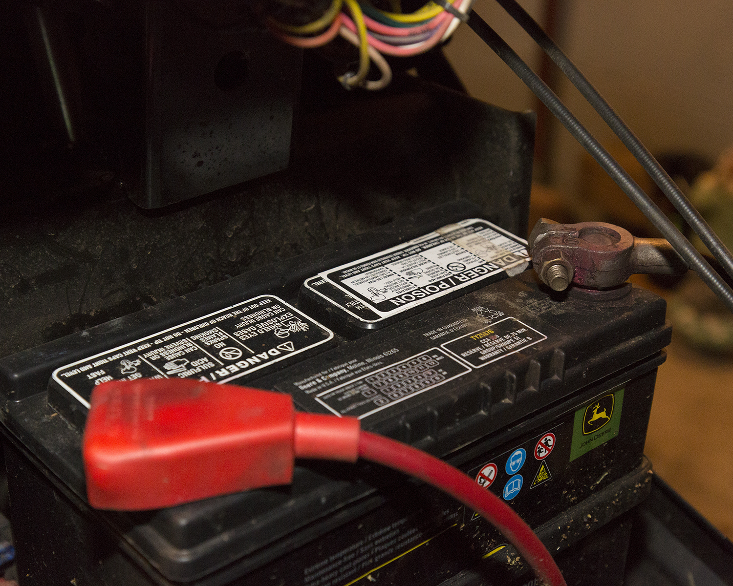 John Deere X500 Multi-Terrain Riding Mower with Collection System