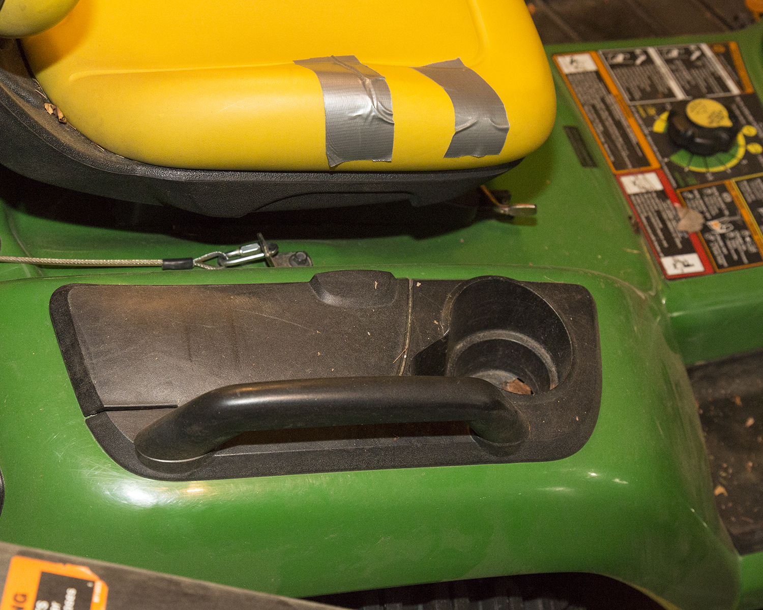 John Deere X500 Multi-Terrain Riding Mower with Collection System