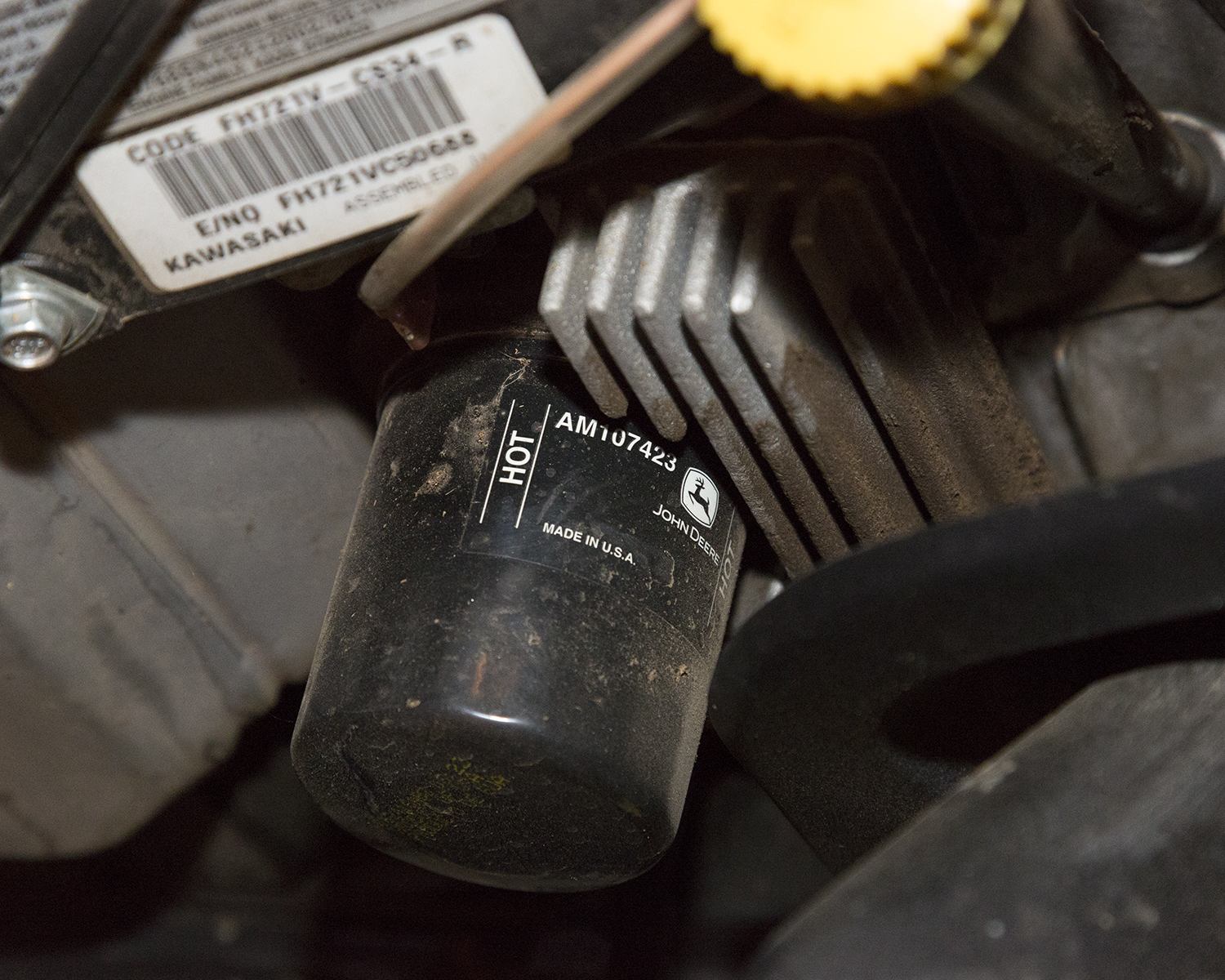 John Deere X500 Multi-Terrain Riding Mower with Collection System