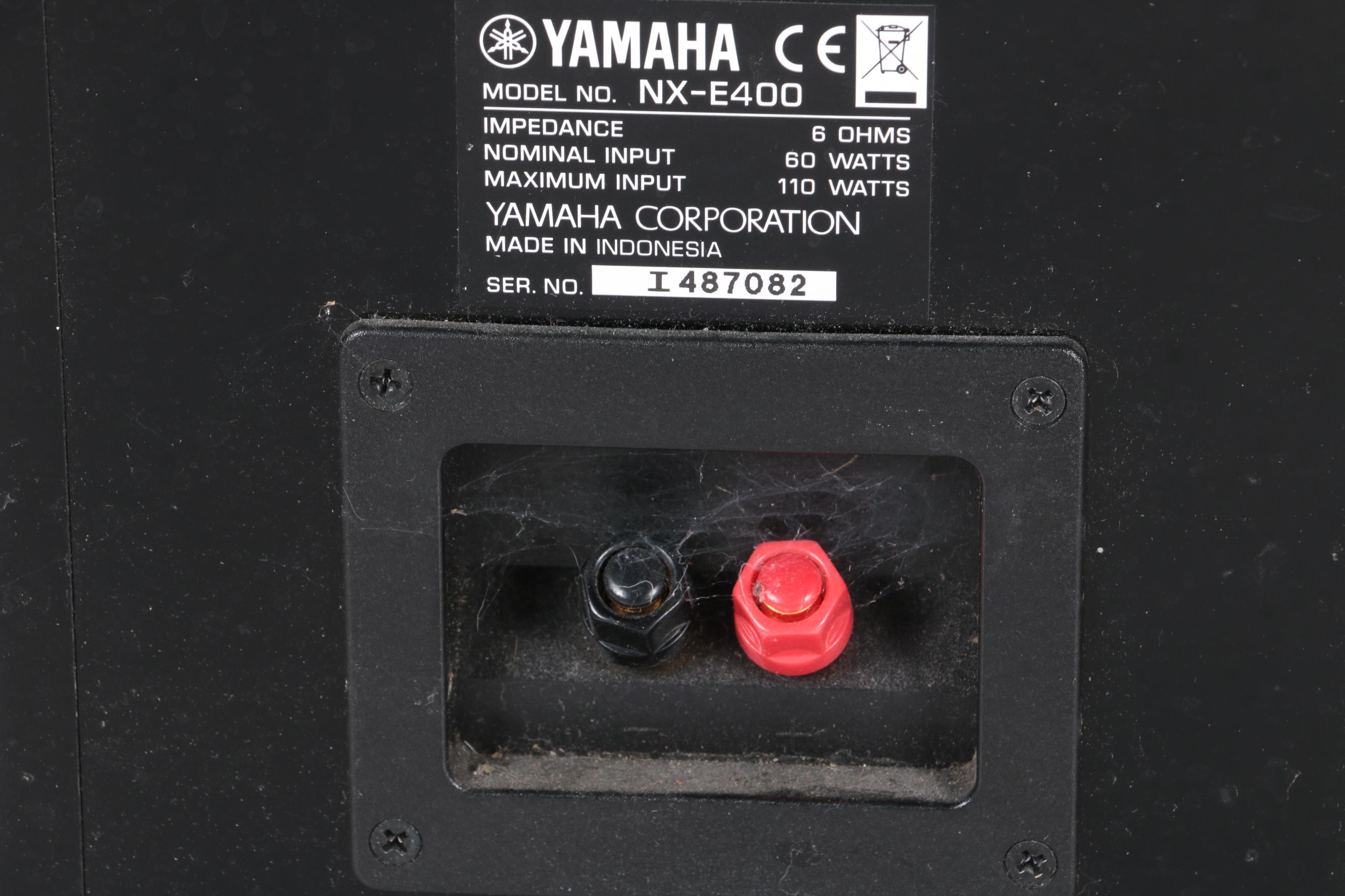 Yamaha and Aiwa Stereo Speakers