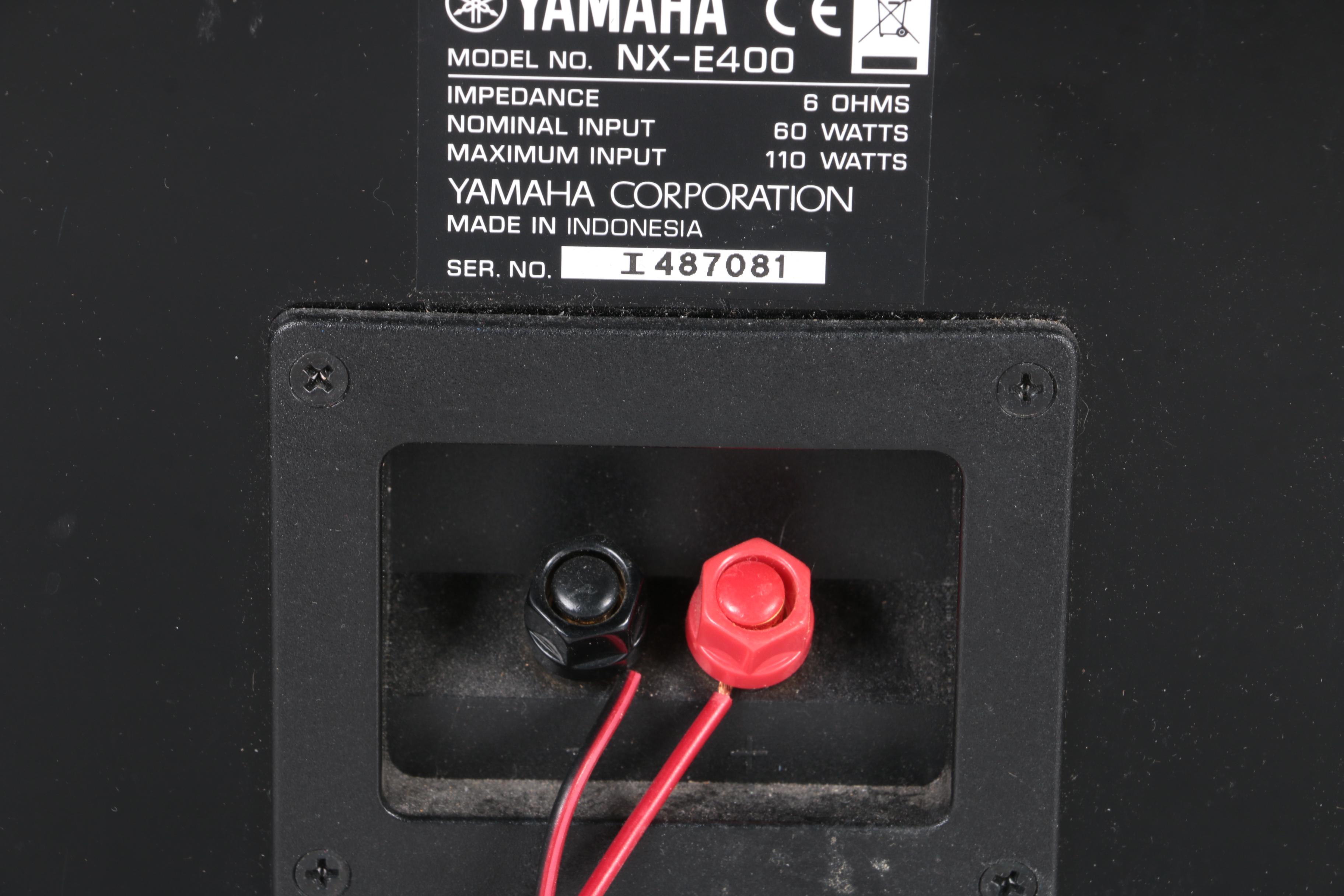 Yamaha and Aiwa Stereo Speakers