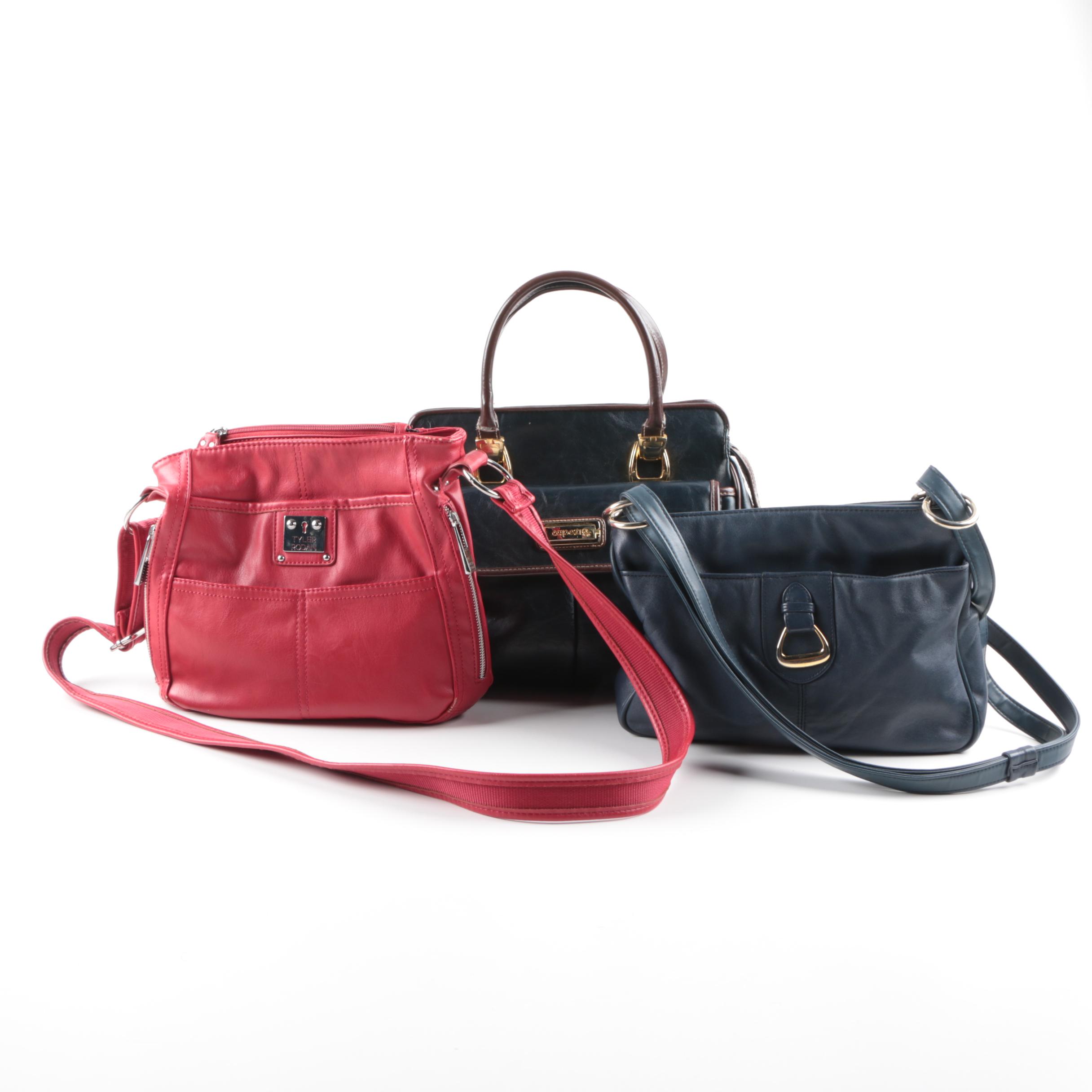 Leather Handbags Including Worthington