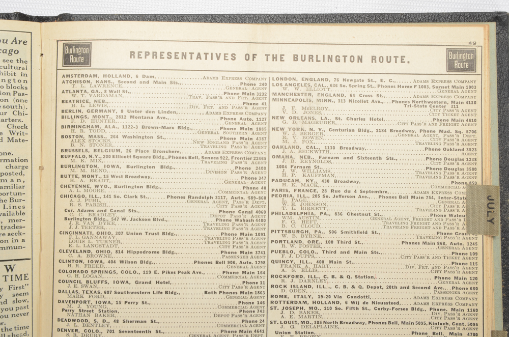 Railroad Time Table and Diagram Books