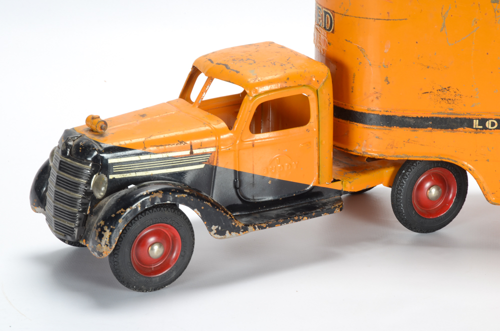 Vintage Buddy L "Allied Van Lines" Pressed Steel Truck