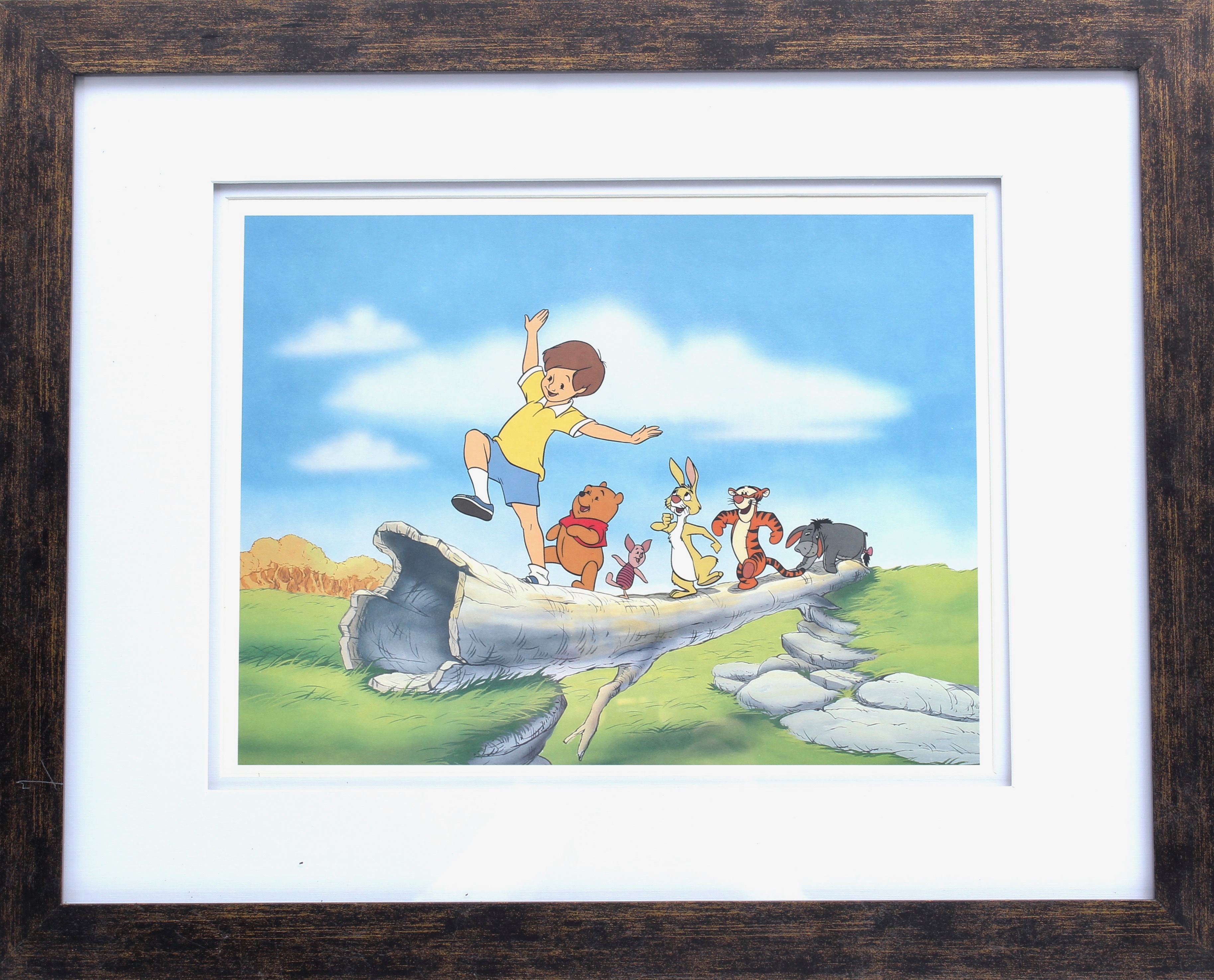 Vintage Disney's Exclusive Pooh's Grand Adventure Offset Lithographs