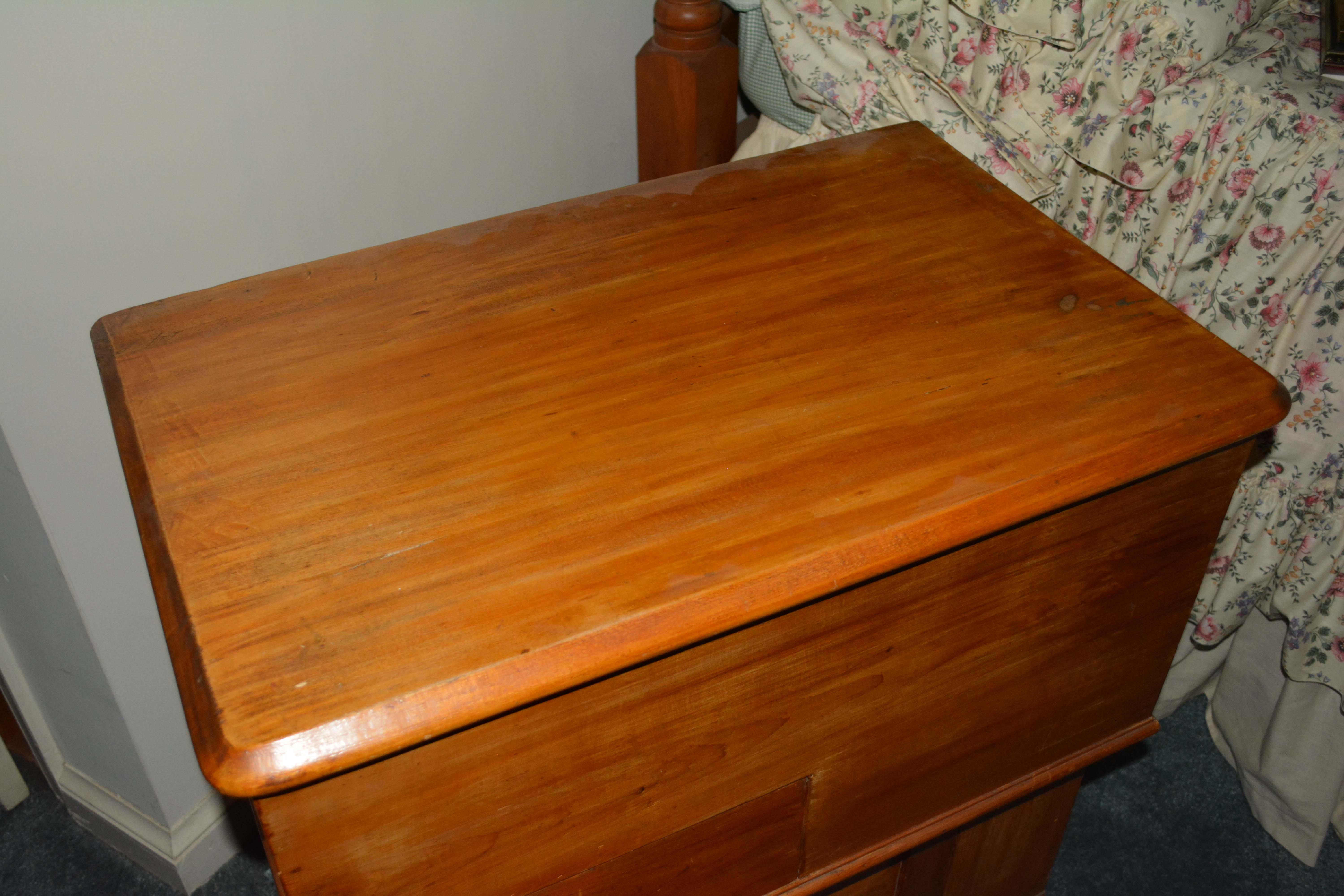 Antique Poplar Dry Sink