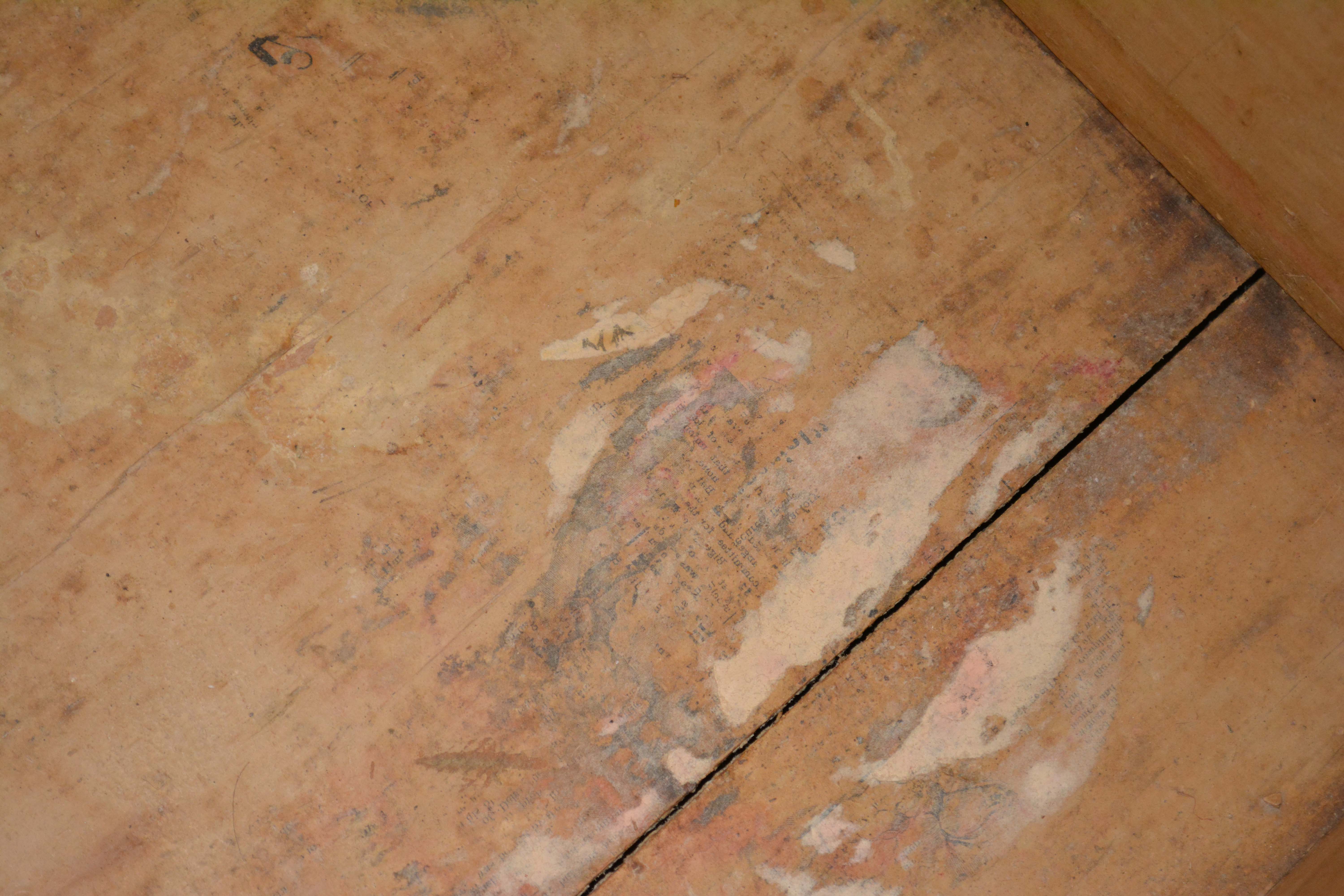 Antique Poplar Dry Sink