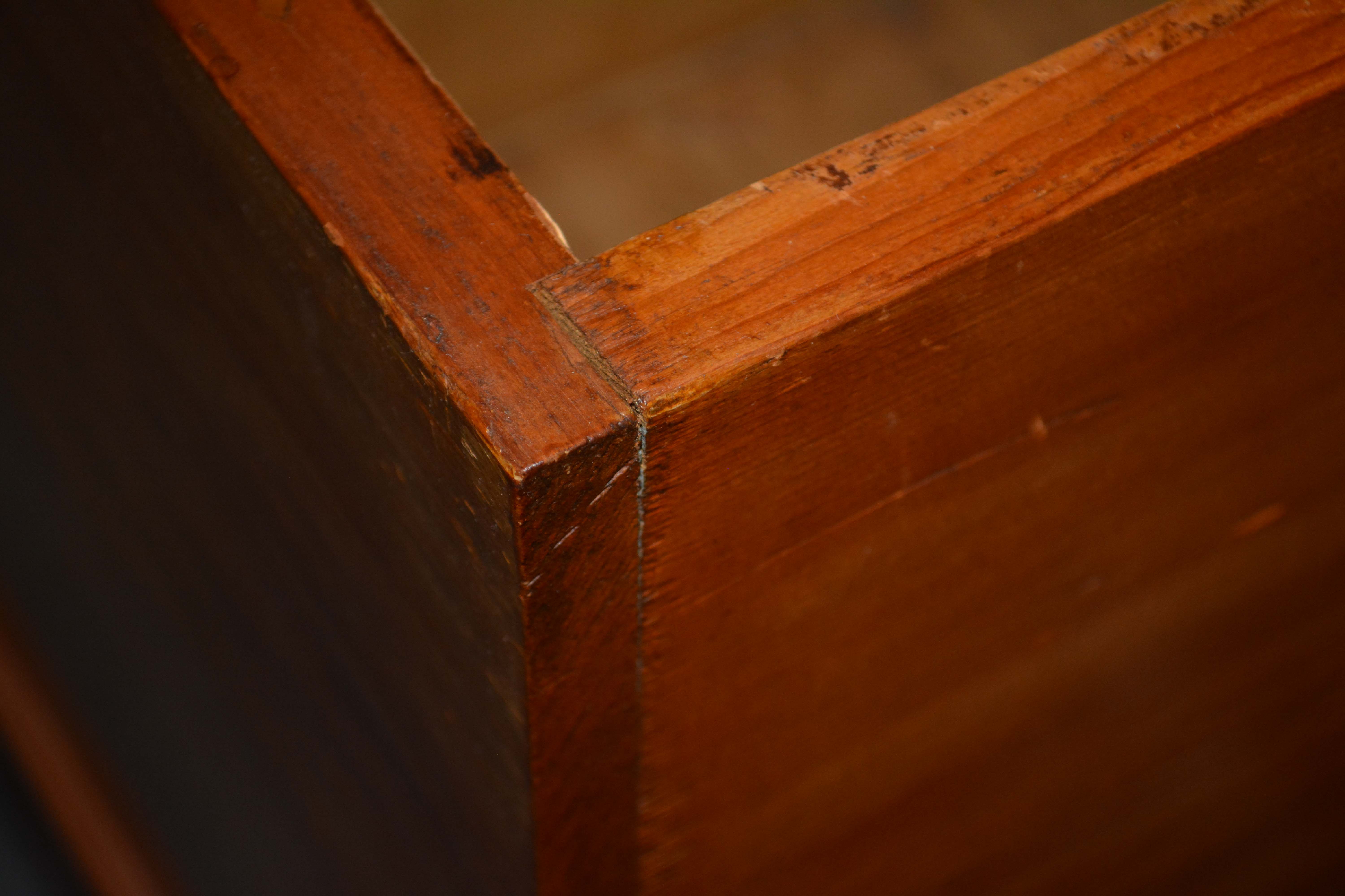 Antique Poplar Dry Sink