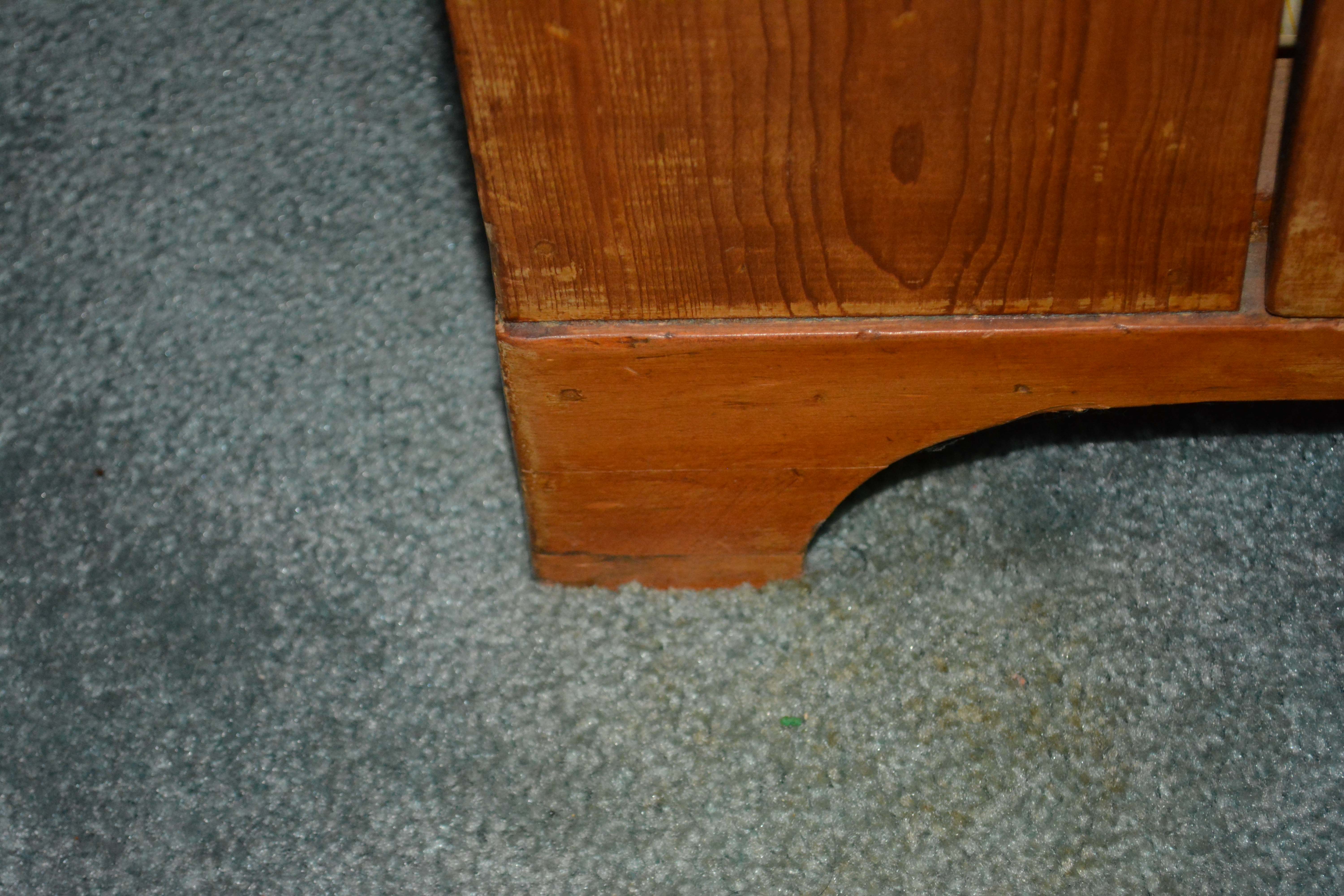 Antique Poplar Dry Sink
