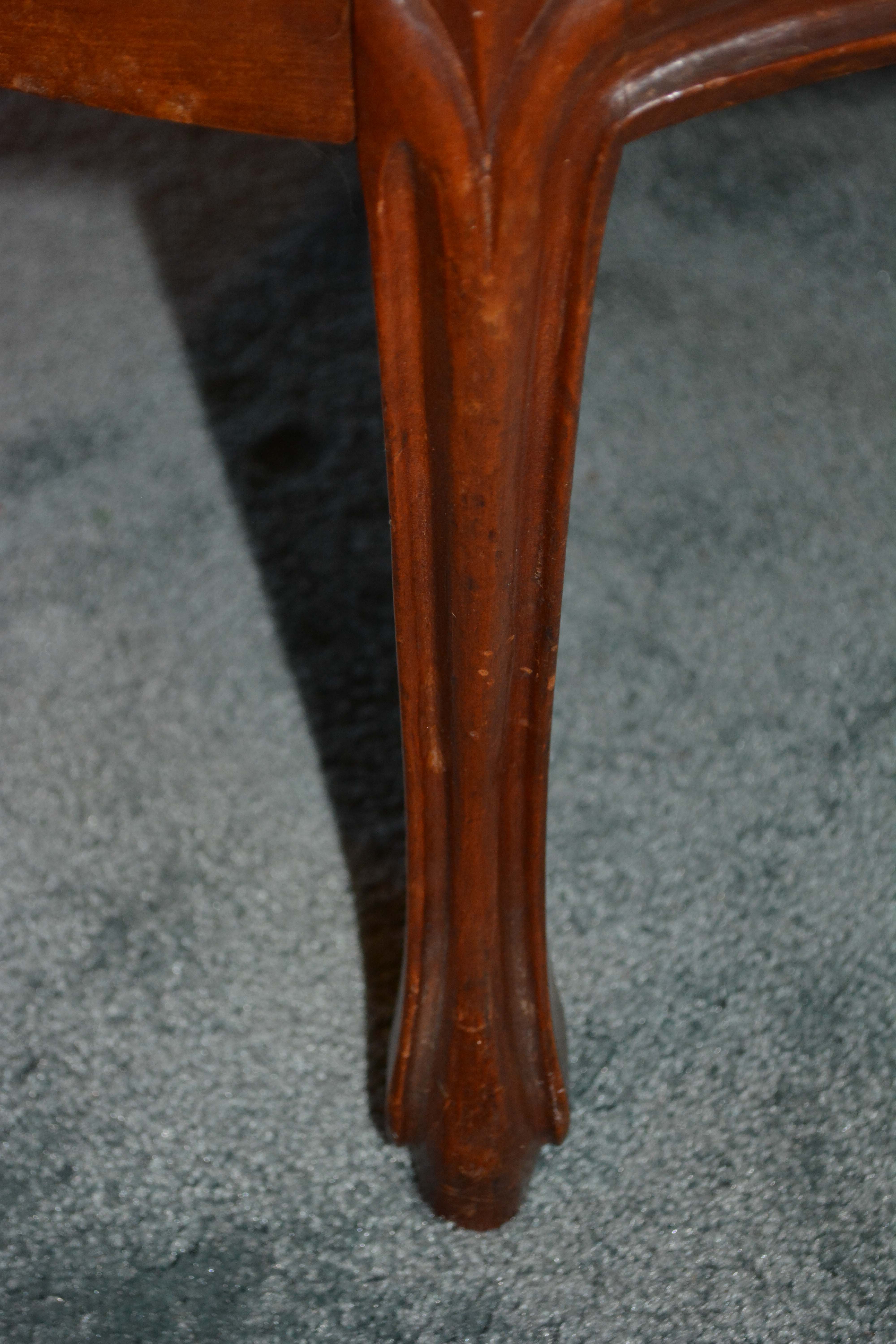 Pair of Vintage Victorian Style Parlor Chairs