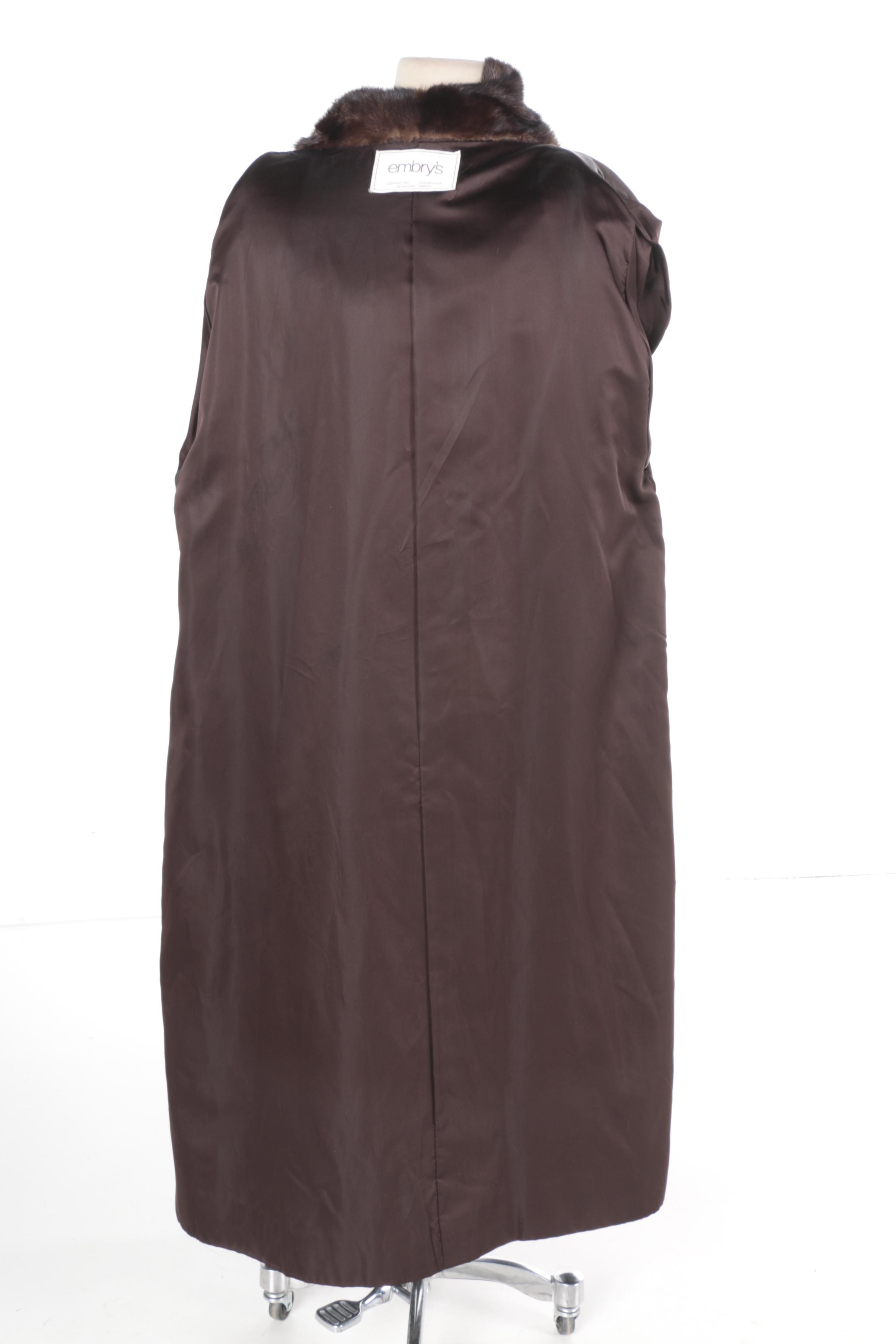 Vintage Pierre Balmain Mink Coat