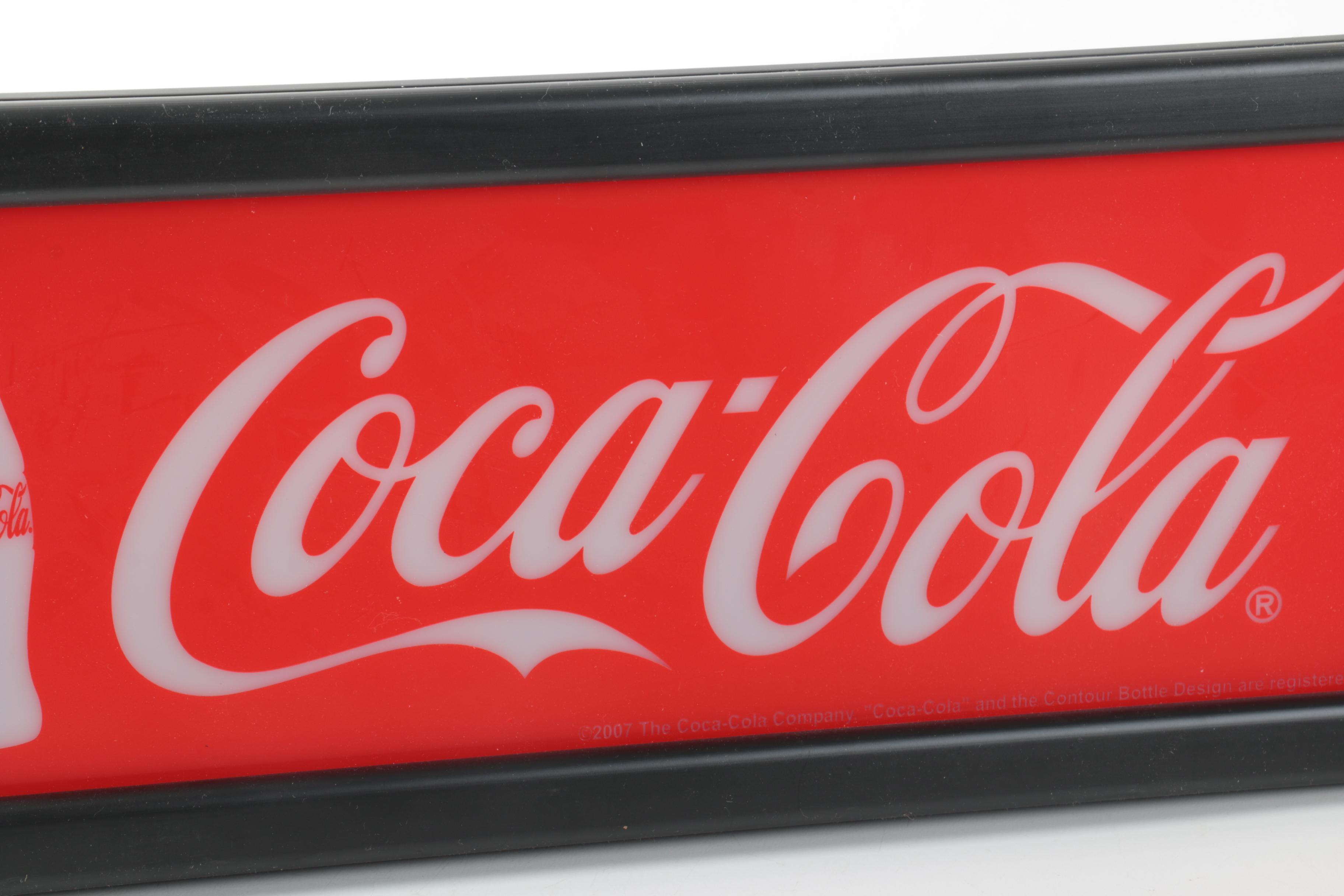 Coca-Cola Advertising Sign