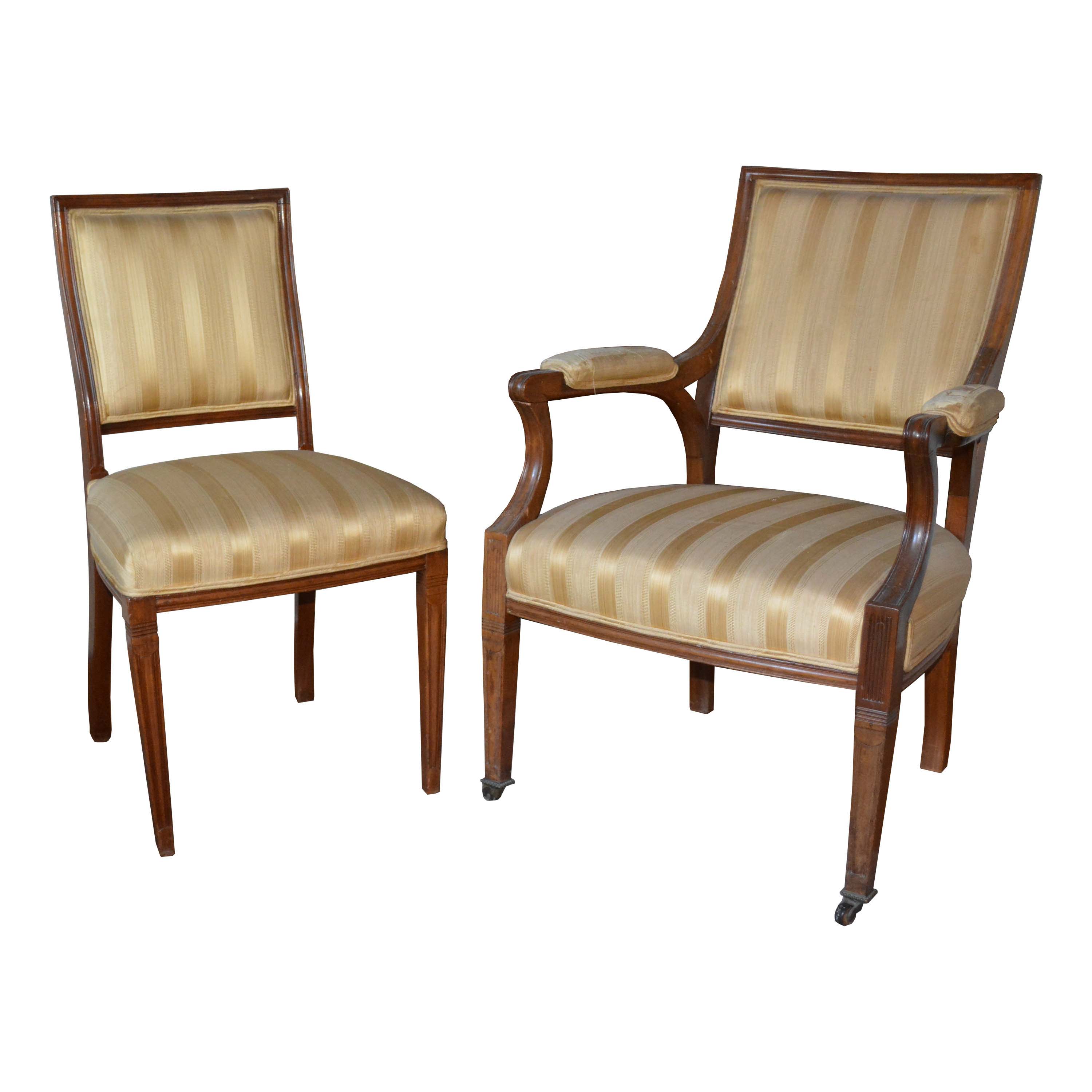 Vintage Sheraton Style Dining Chairs