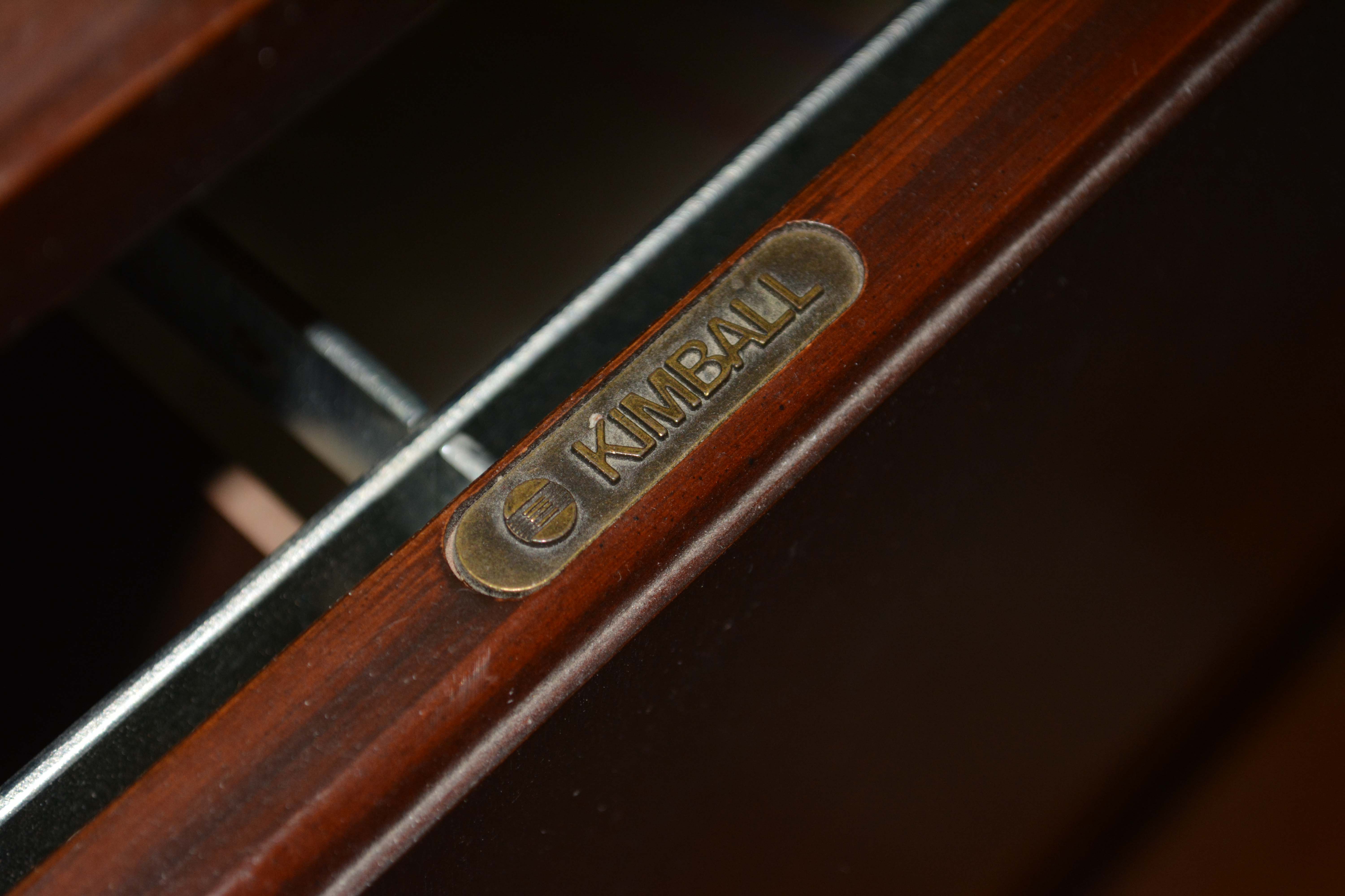 Cherry Finish Lateral Filing Cabinet by Kimball