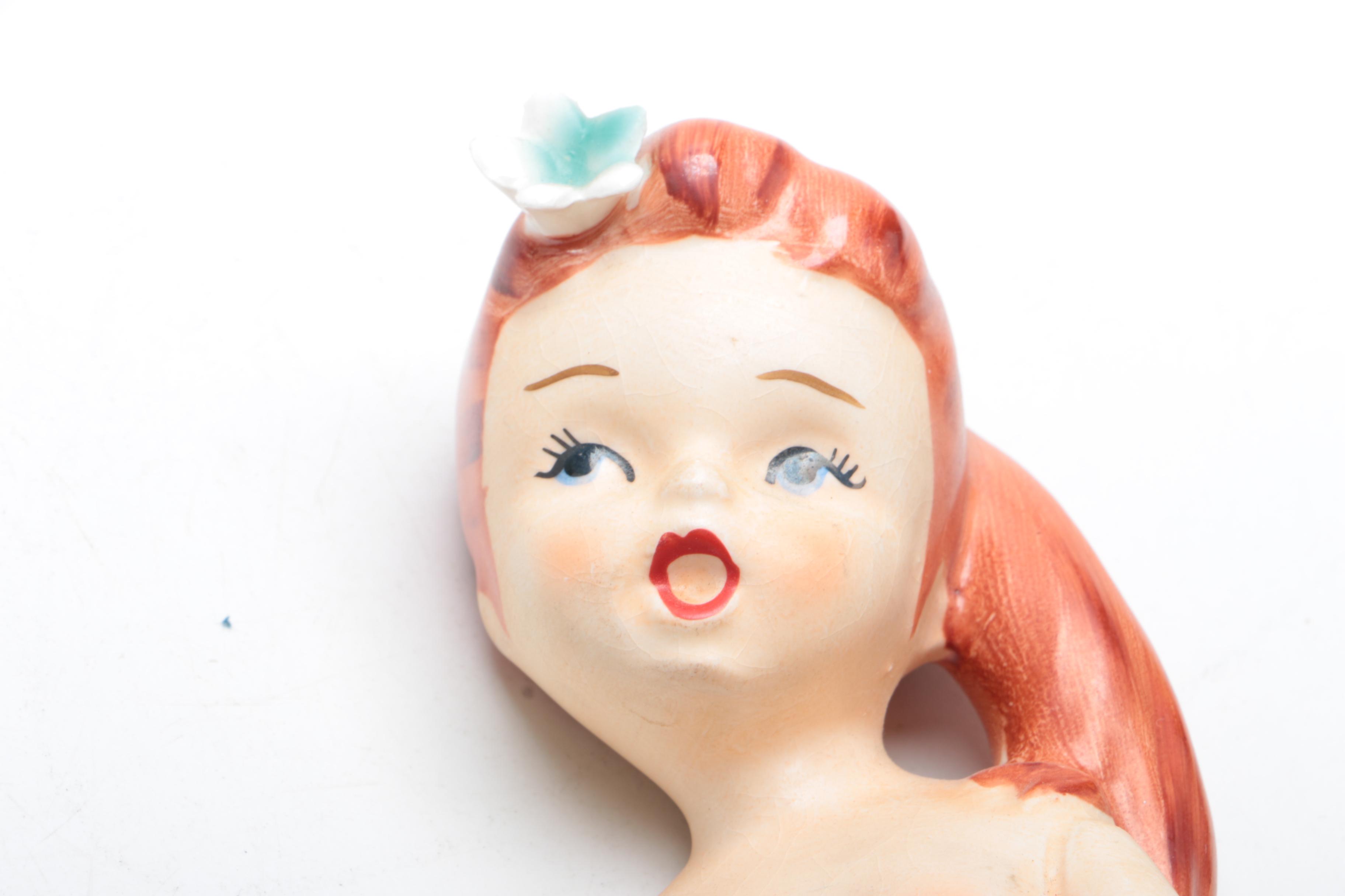 Vintage Lefton Mermaid Figurine