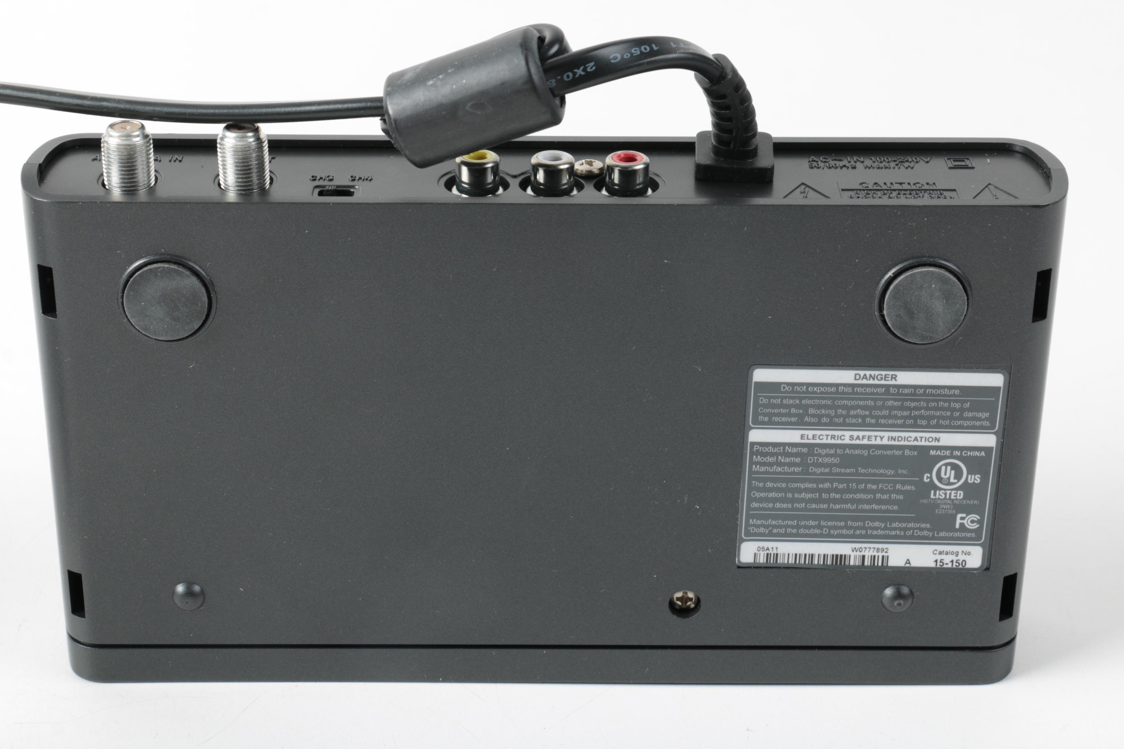 Digital Stream Digital To Analog Converter Box, Remote And Accessories