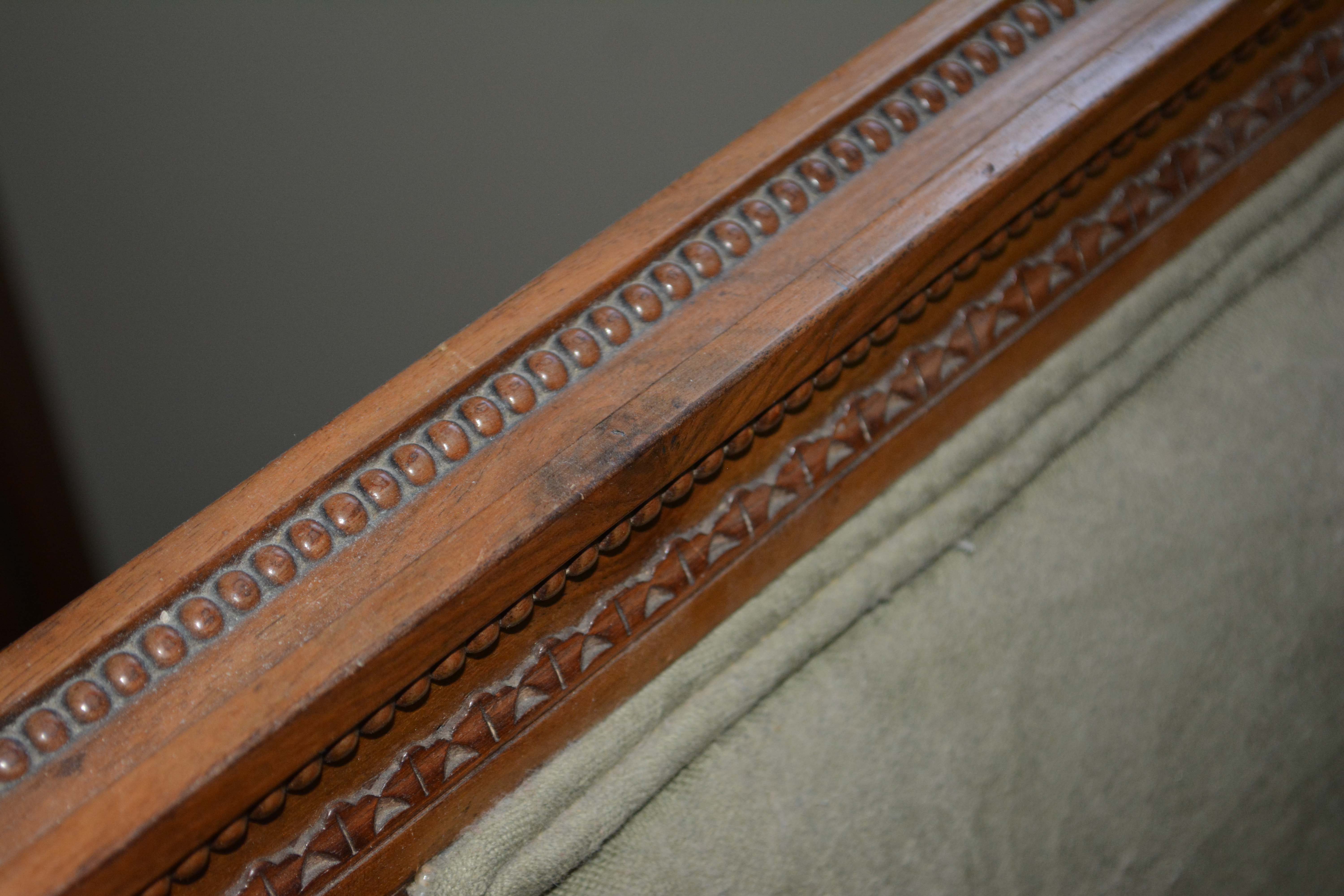 Louis XVI Style Upholstered Canapé