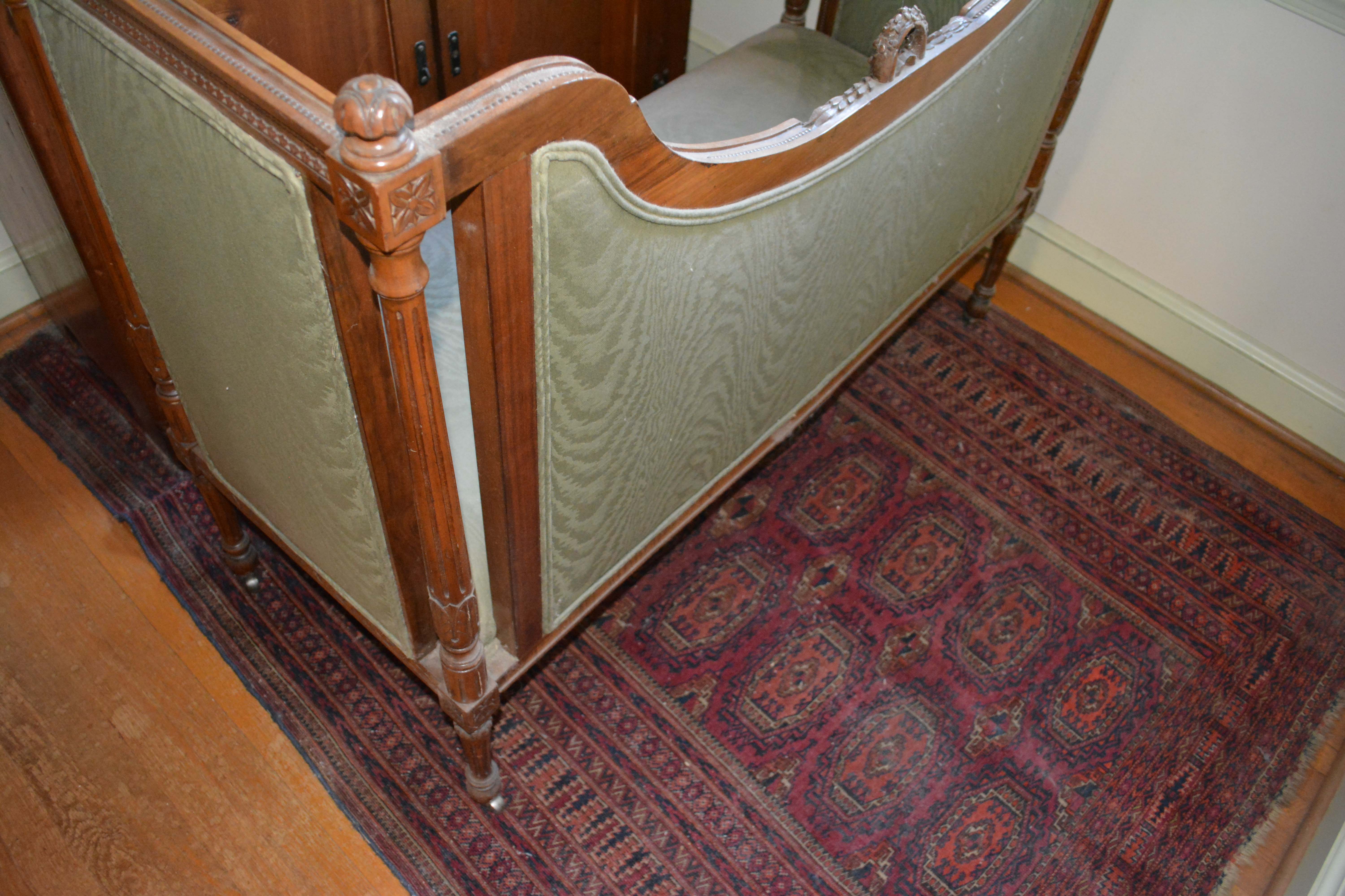 Louis XVI Style Upholstered Canapé