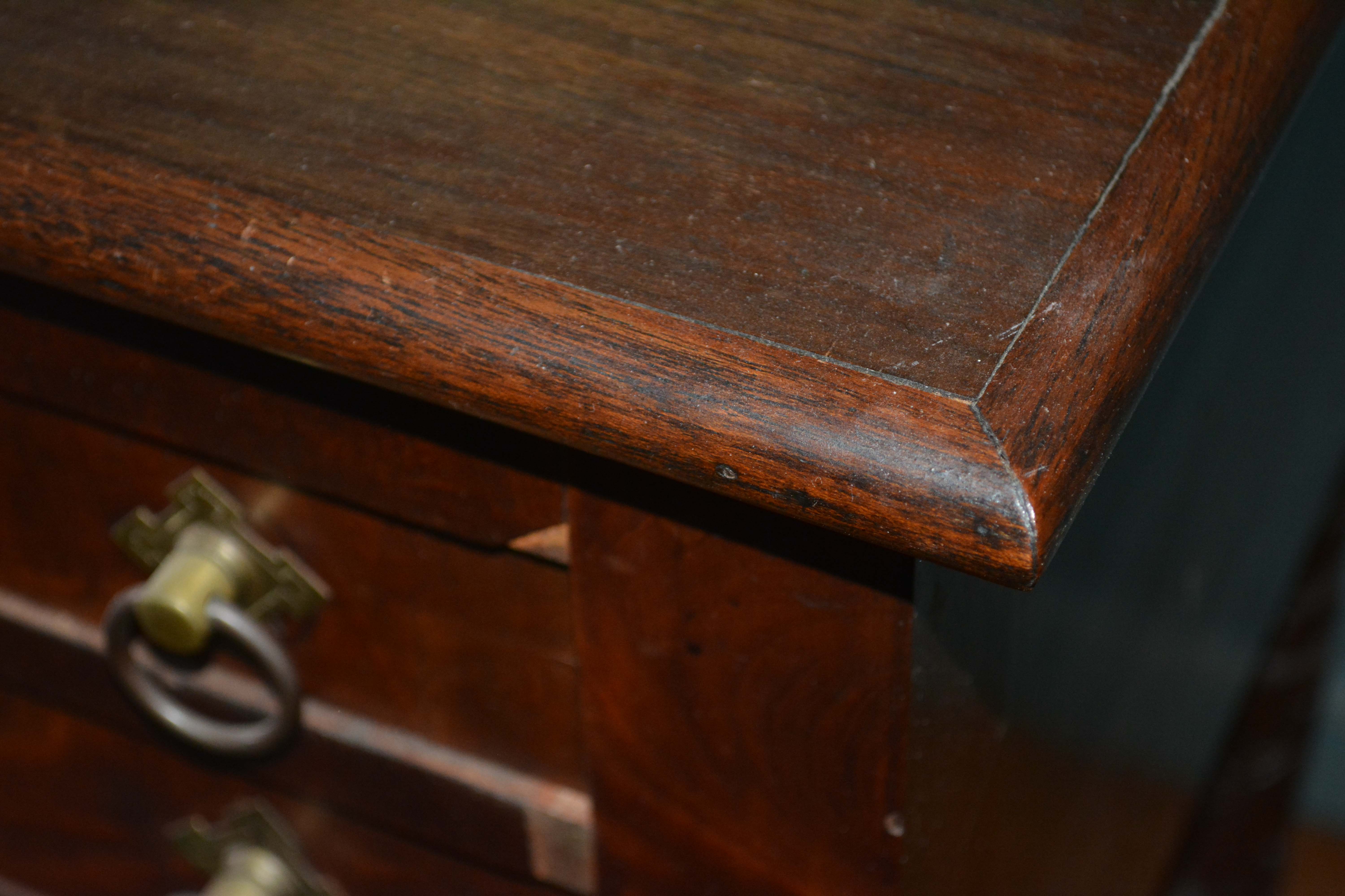 Antique American Empire Mahogany Worktable