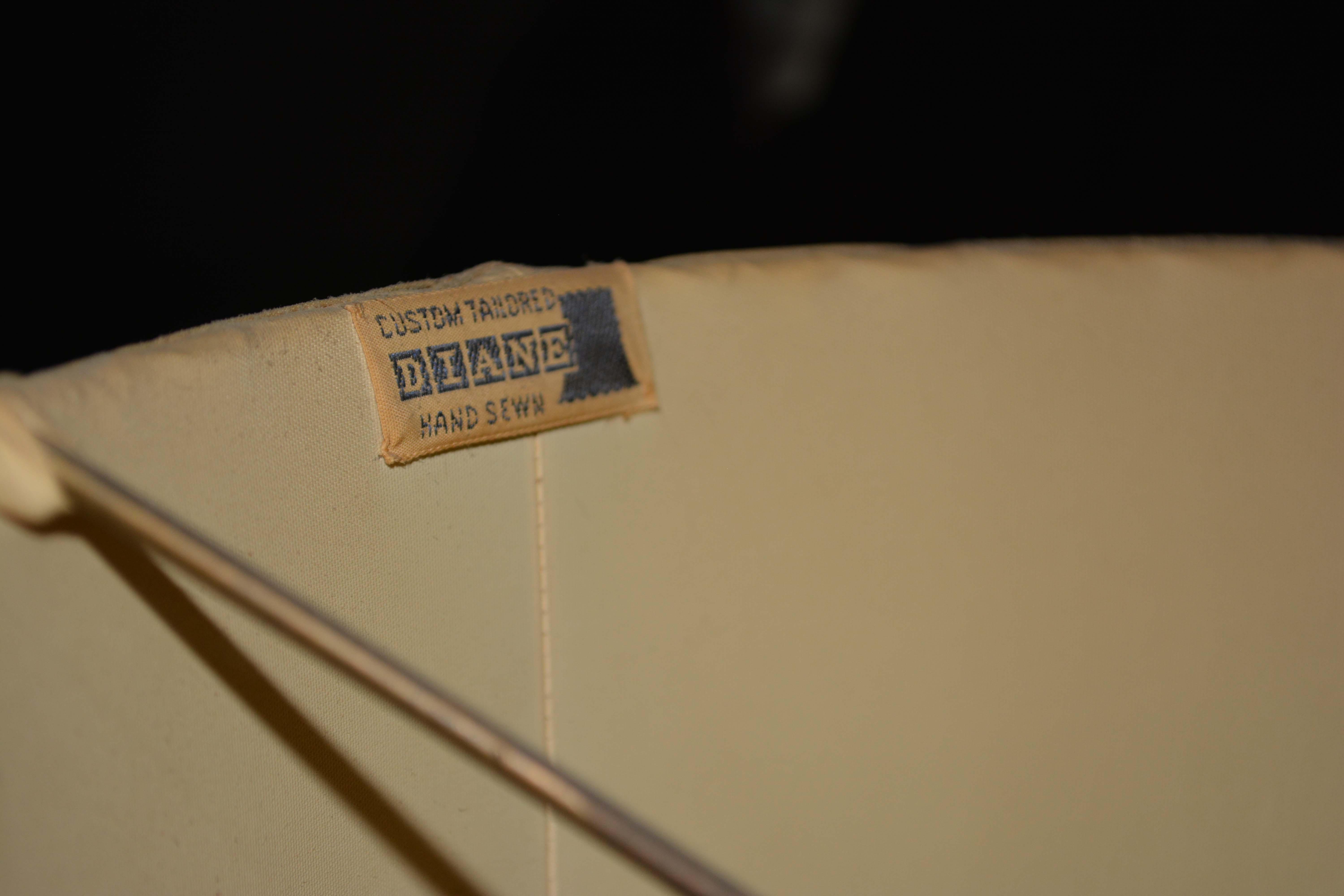 Vintage Cobalt and Gold Urn Table Lamp