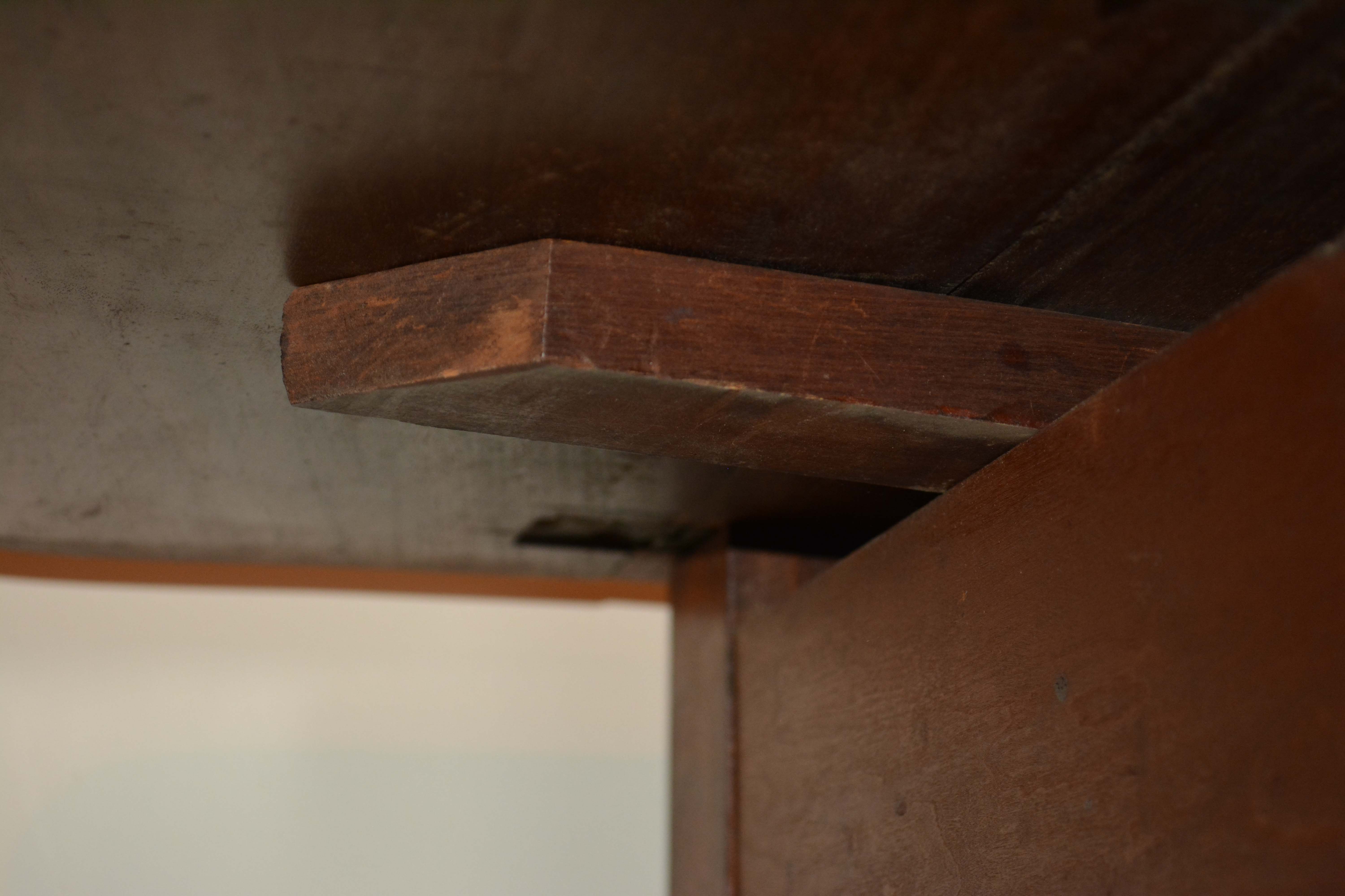 Antique American Empire Mahogany Worktable