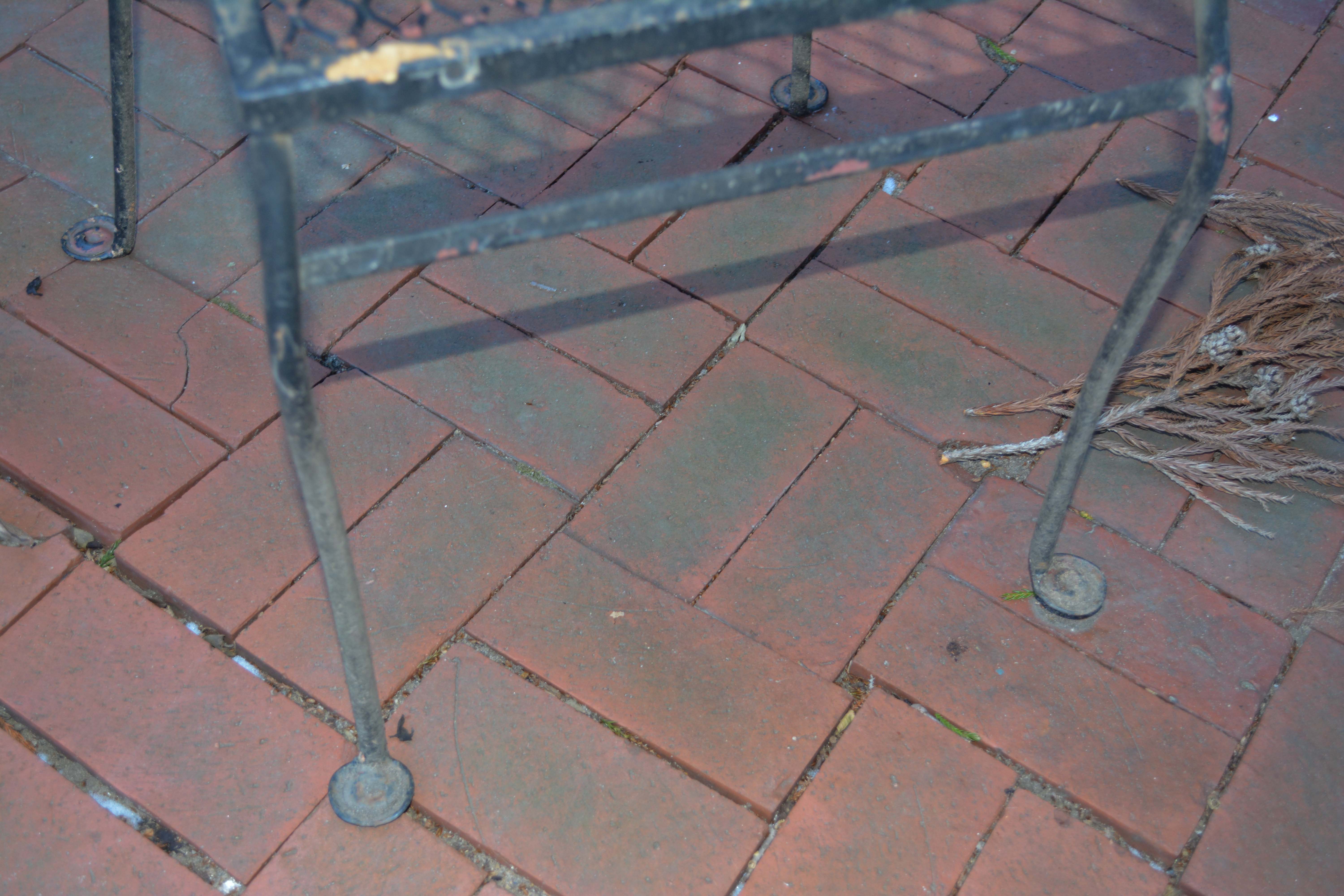 Outdoor Dining Set Including Table and Six Chairs