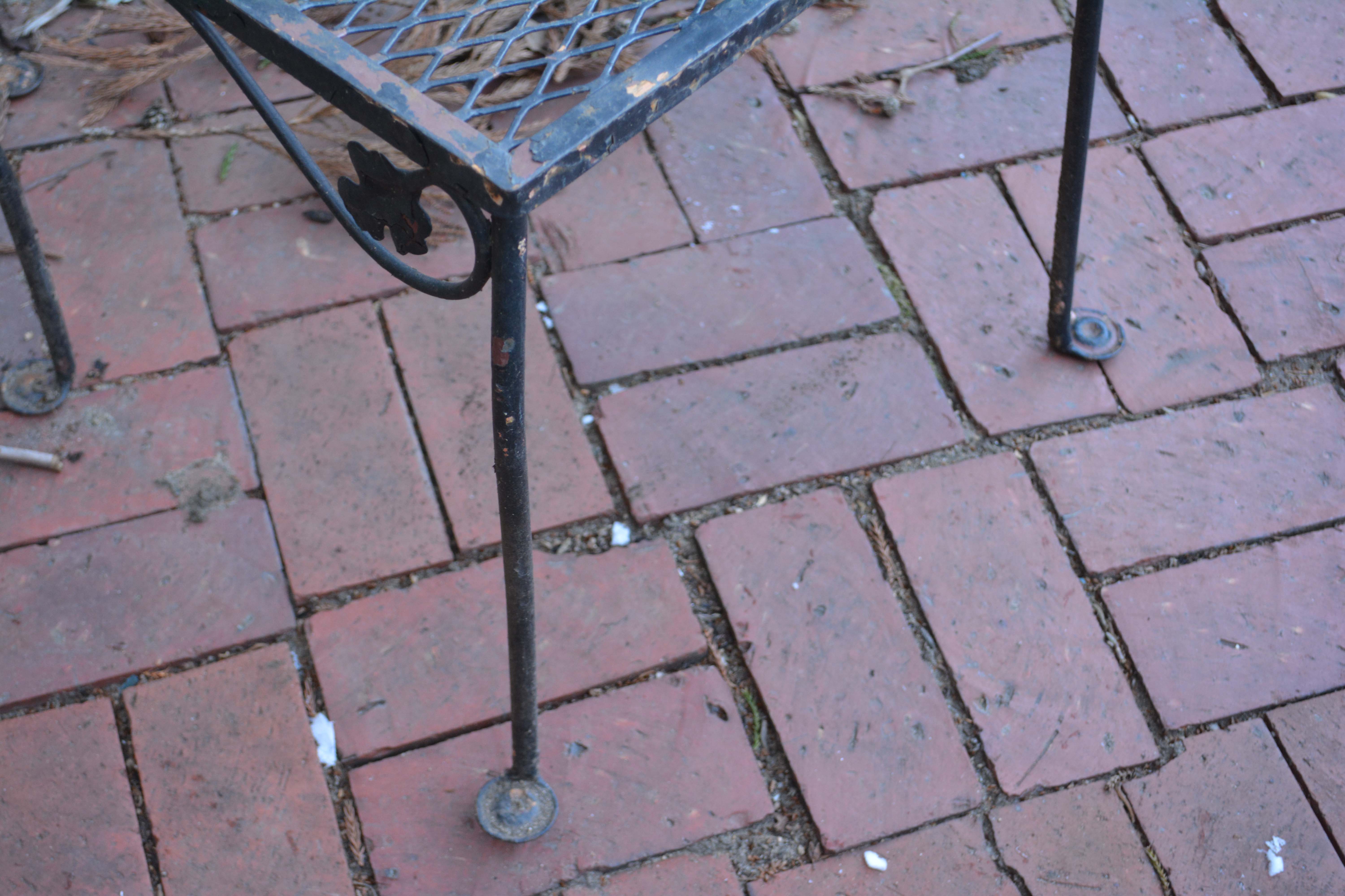 Outdoor Dining Set Including Table and Six Chairs