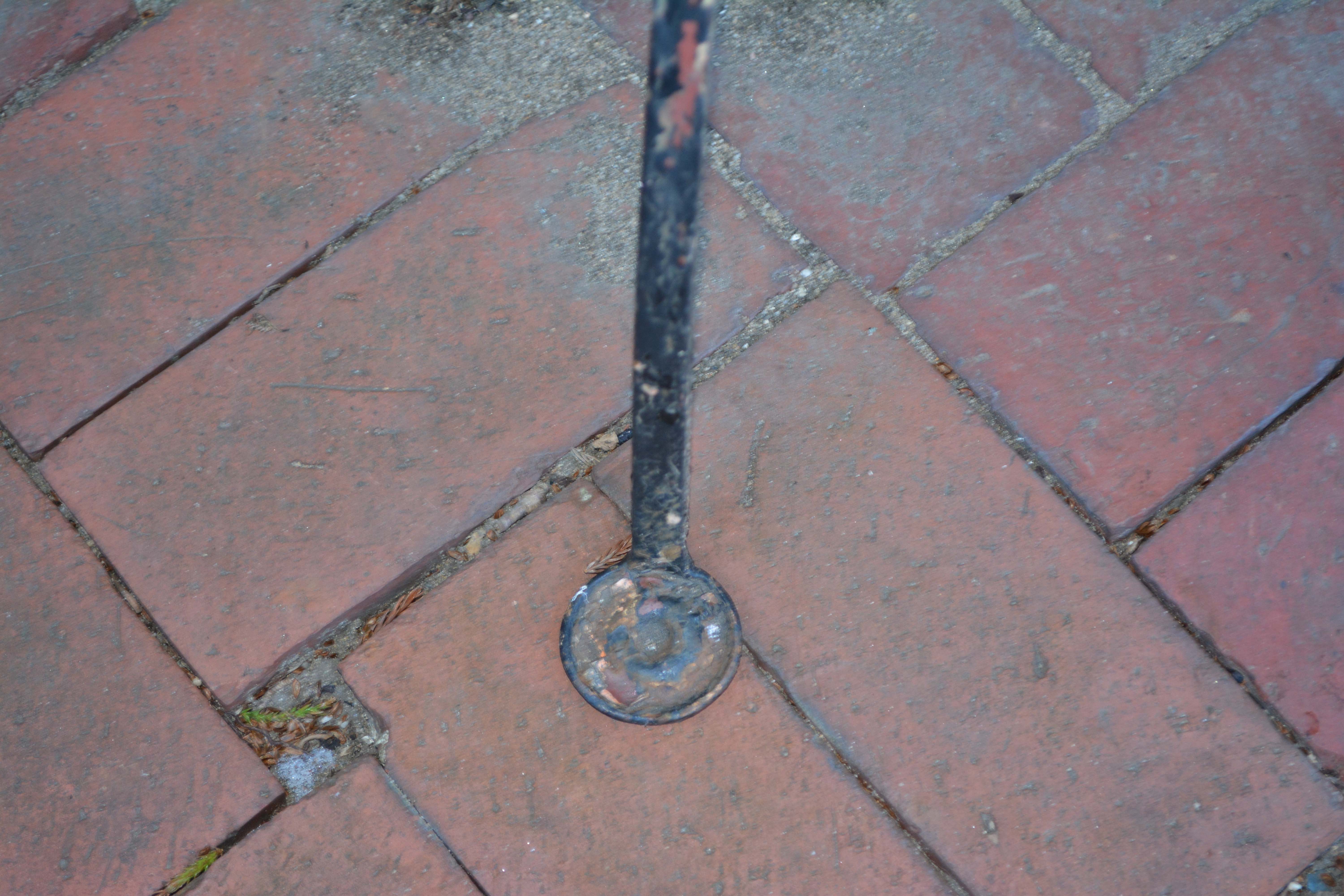 Outdoor Dining Set Including Table and Six Chairs