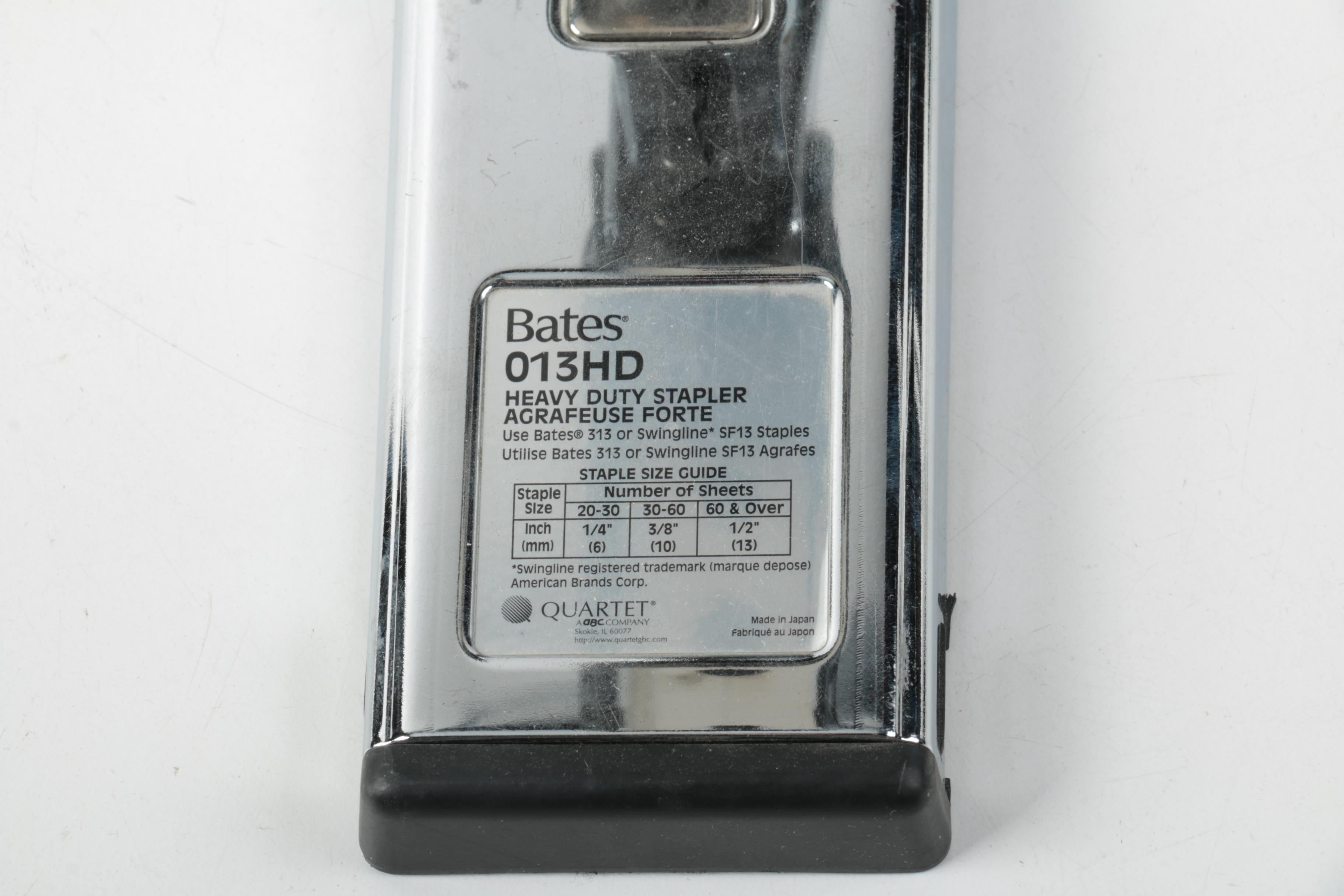 Stanley Bostitch And Bates Heavy Duty Staplers