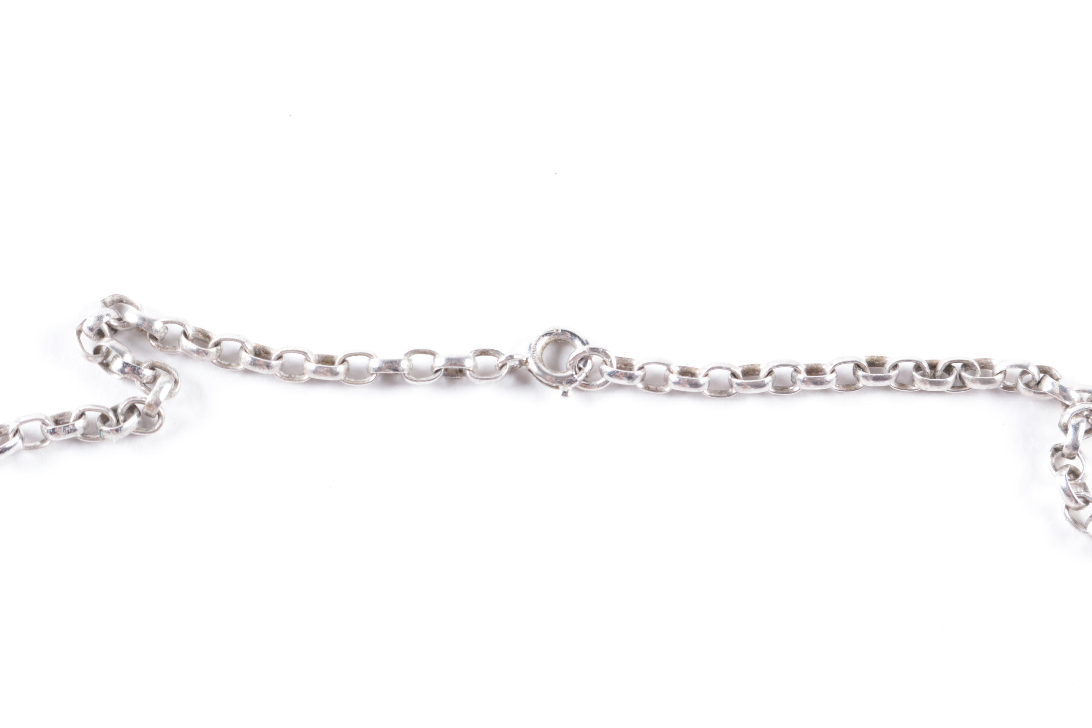 Selection of Two Sterling Silver Necklaces