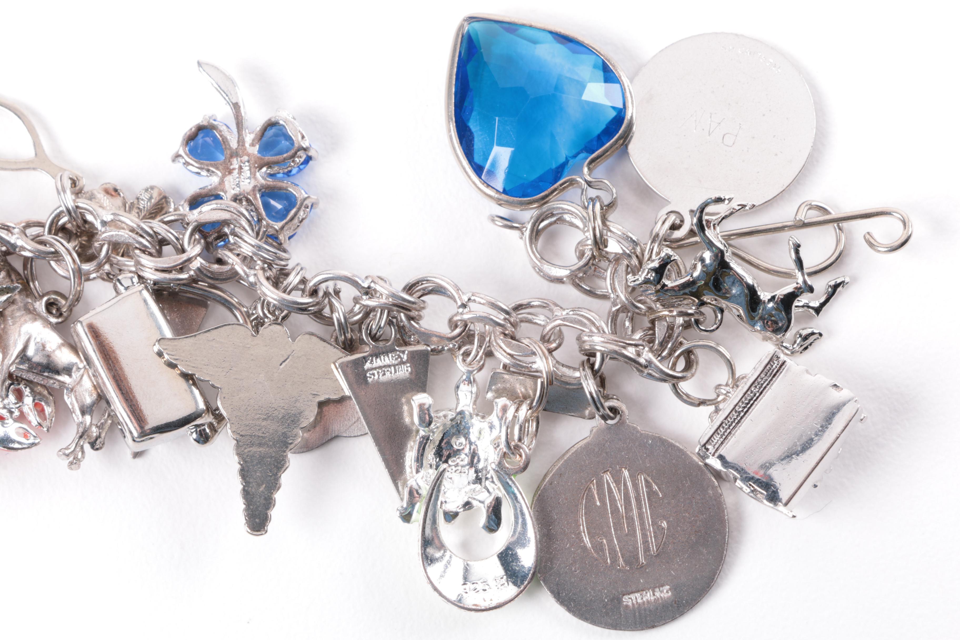 Sterling Silver Charm Bracelet