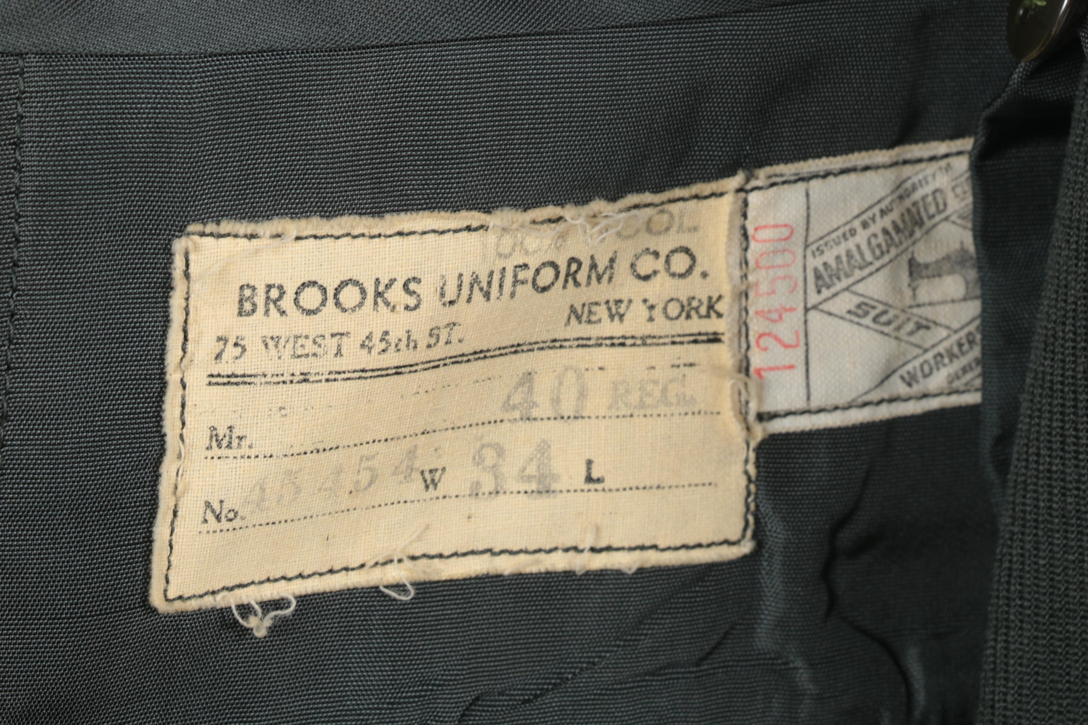 Vietnam War Era US Army Officers Dress Green Uniform and Field Grade Hat