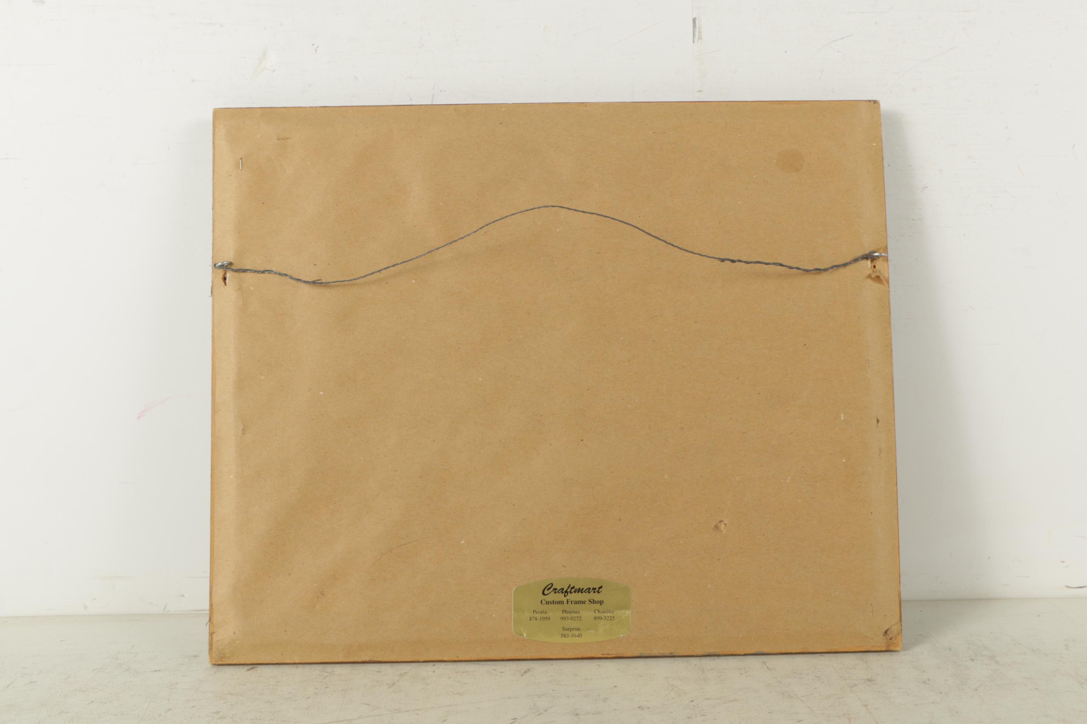 Cross-Stitch Embroidery with Native American Theme