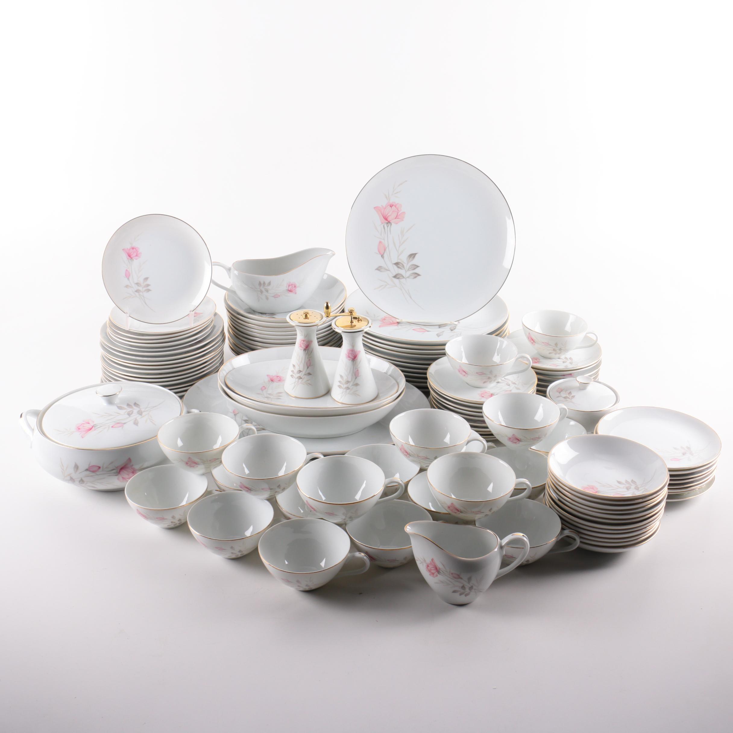 Camelot "American Rose" China Dinner Service